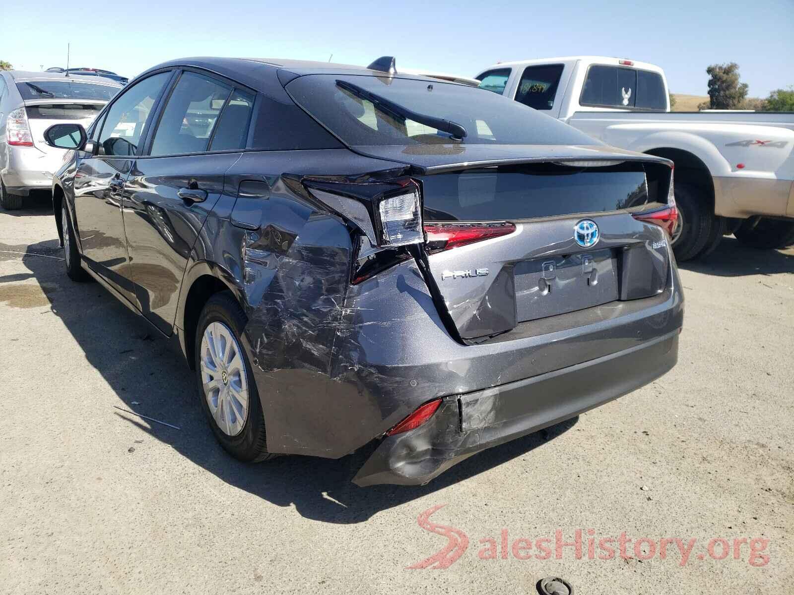 JTDKAMFU8M3144231 2021 TOYOTA PRIUS