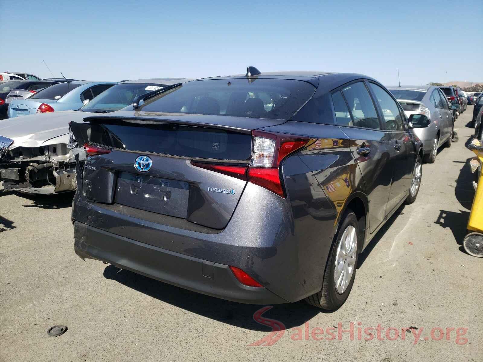 JTDKAMFU8M3144231 2021 TOYOTA PRIUS