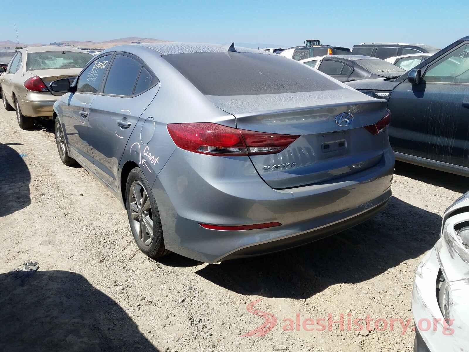 5NPD84LF0HH029949 2017 HYUNDAI ELANTRA