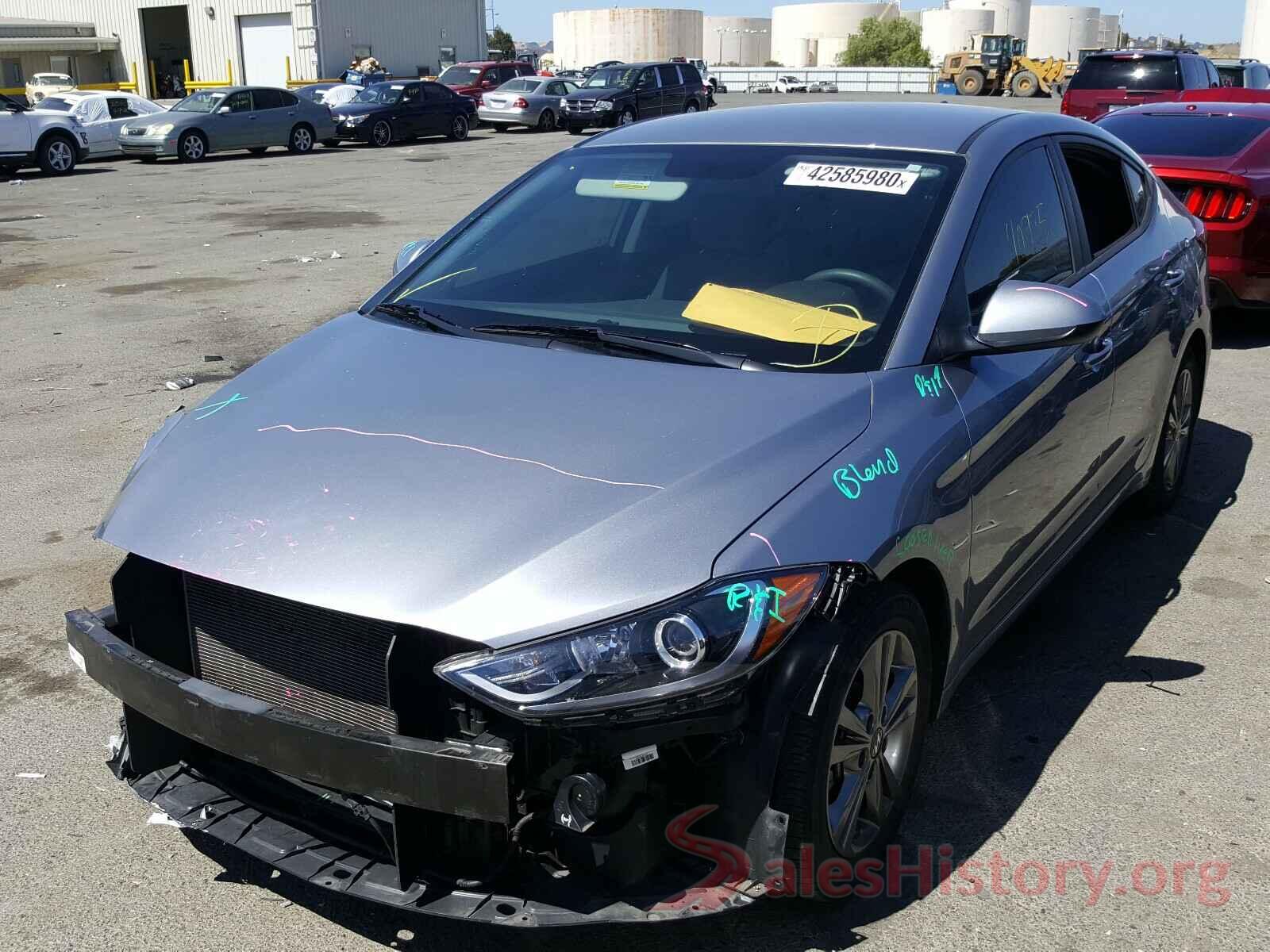 5NPD84LF0HH029949 2017 HYUNDAI ELANTRA