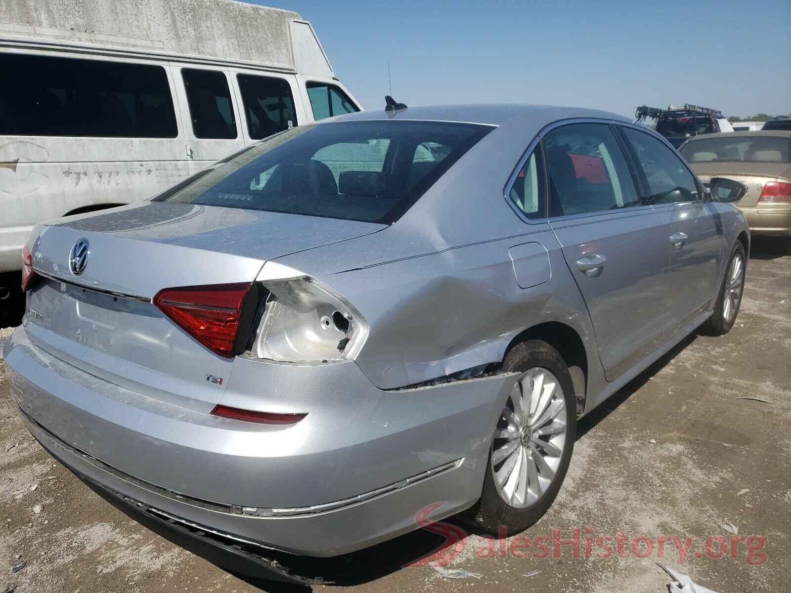 1VWBS7A35GC058843 2016 VOLKSWAGEN PASSAT