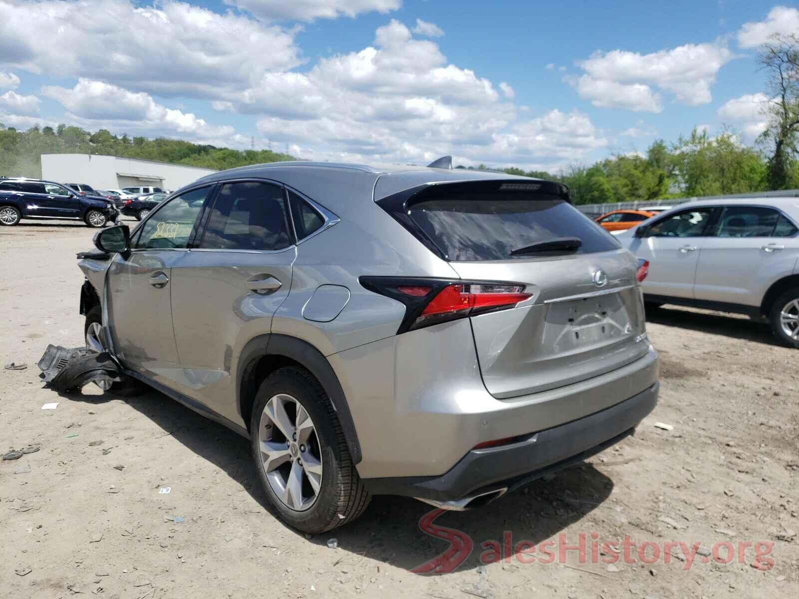 JTJBARBZ8H2121412 2017 LEXUS NX