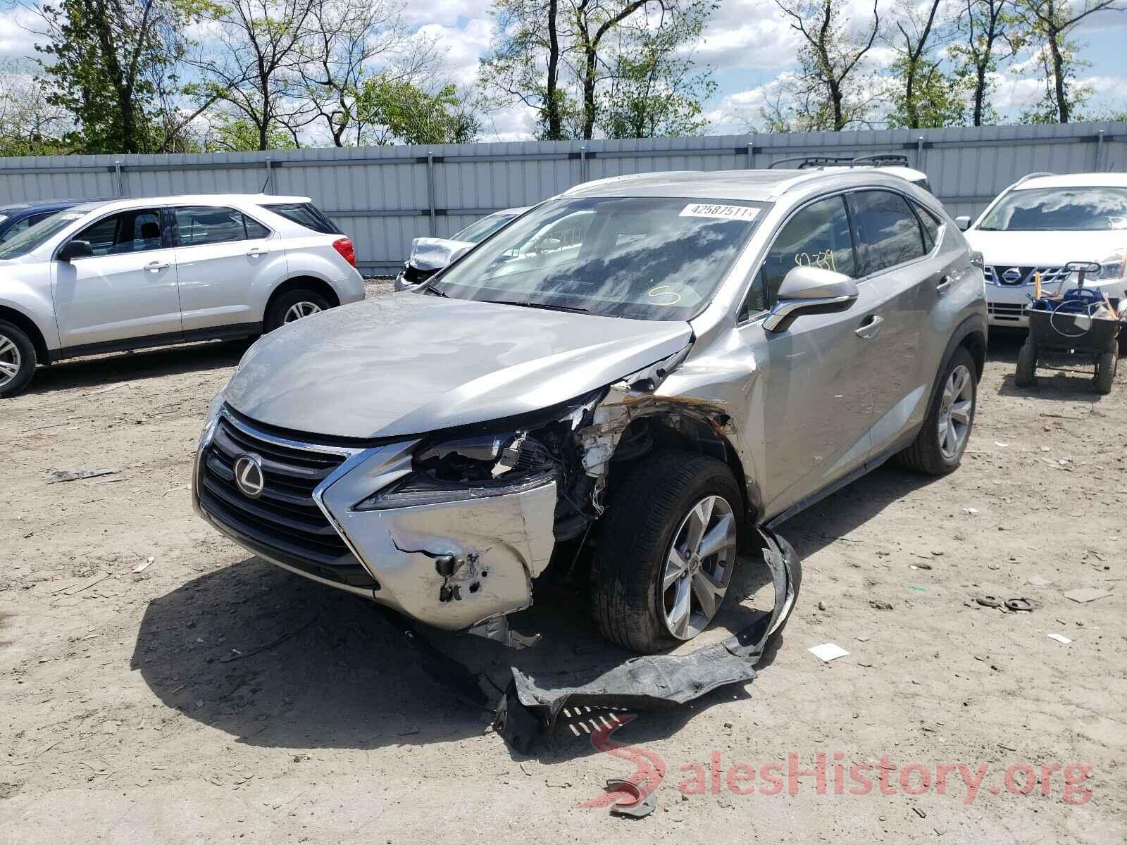 JTJBARBZ8H2121412 2017 LEXUS NX