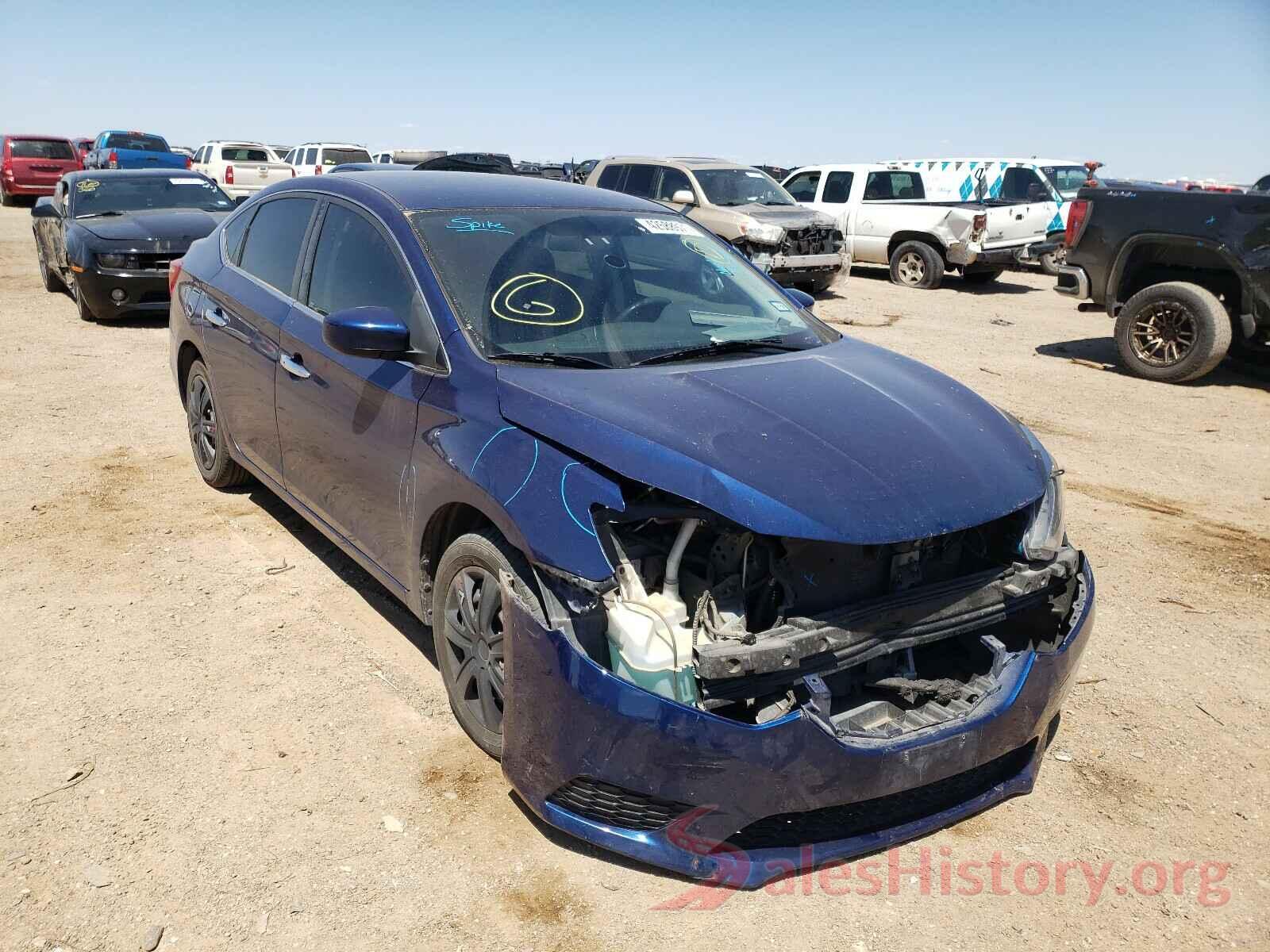 3N1AB7AP6HY312329 2017 NISSAN SENTRA