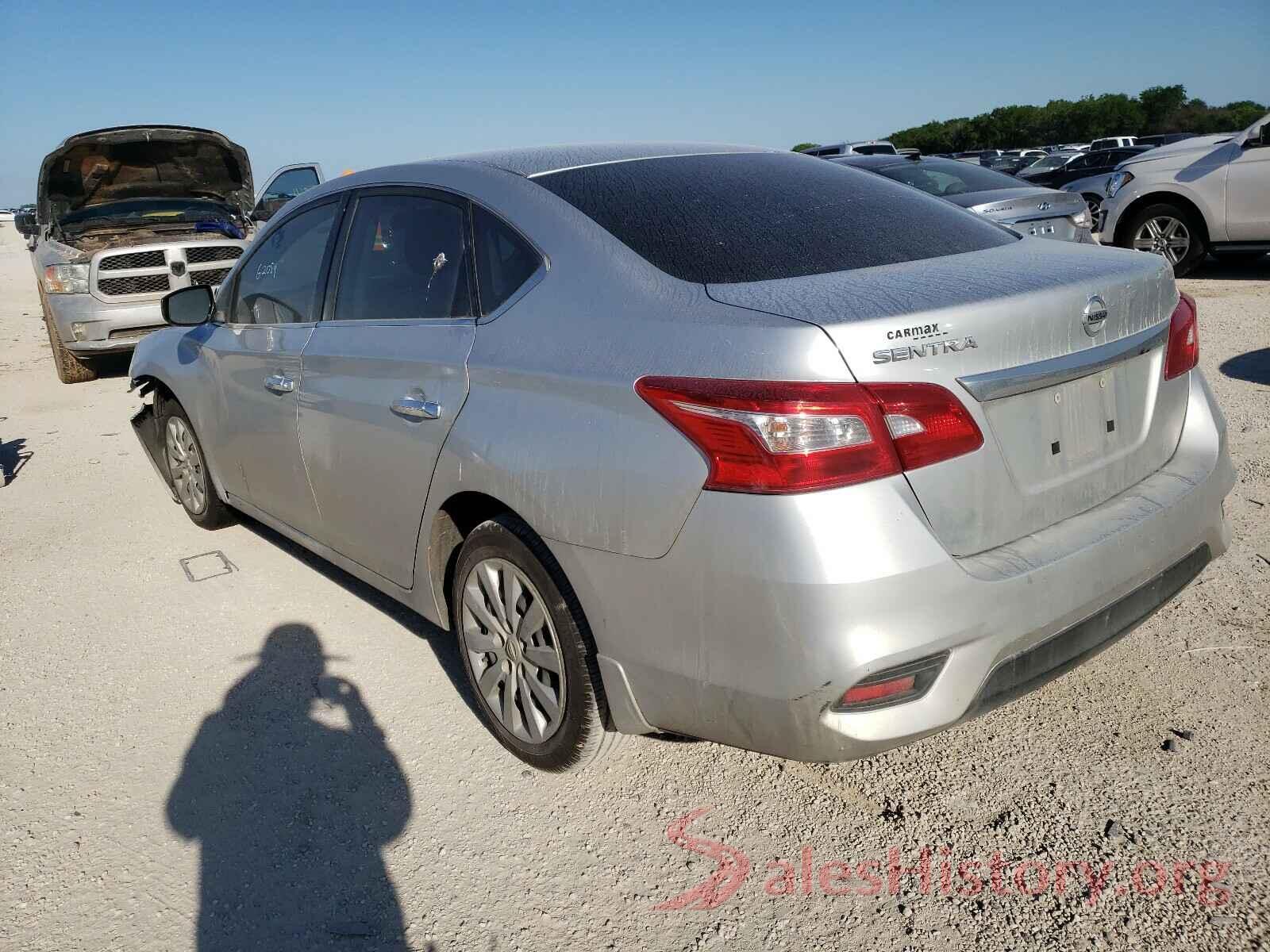 3N1AB7AP0HY214574 2017 NISSAN SENTRA