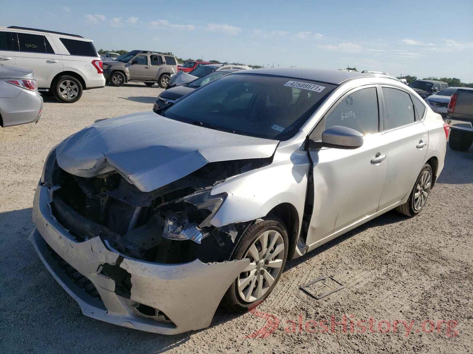 3N1AB7AP0HY214574 2017 NISSAN SENTRA