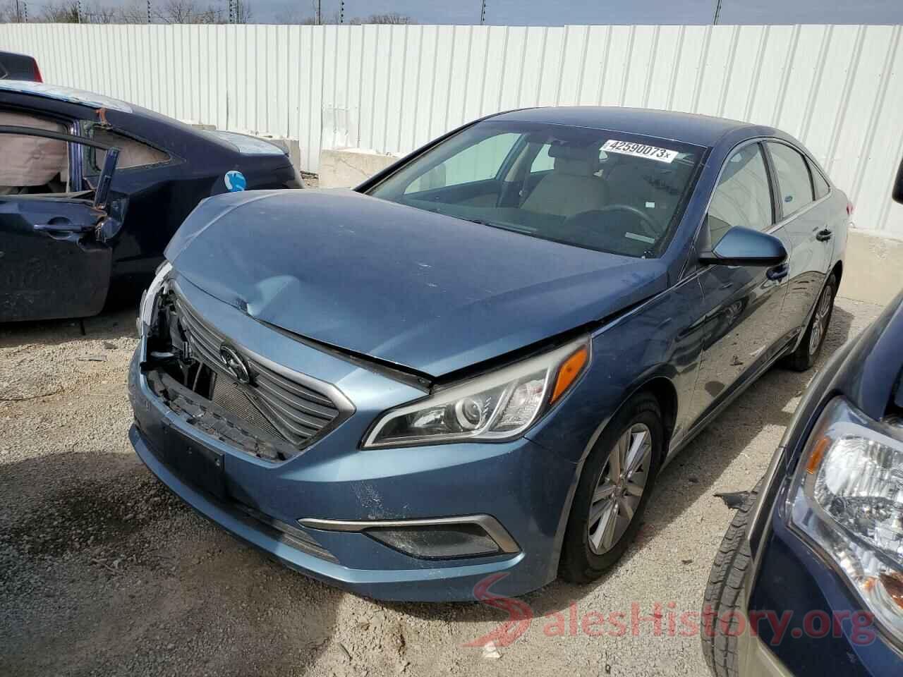 5NPE24AFXHH570001 2017 HYUNDAI SONATA