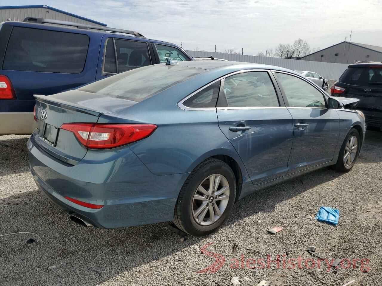 5NPE24AFXHH570001 2017 HYUNDAI SONATA