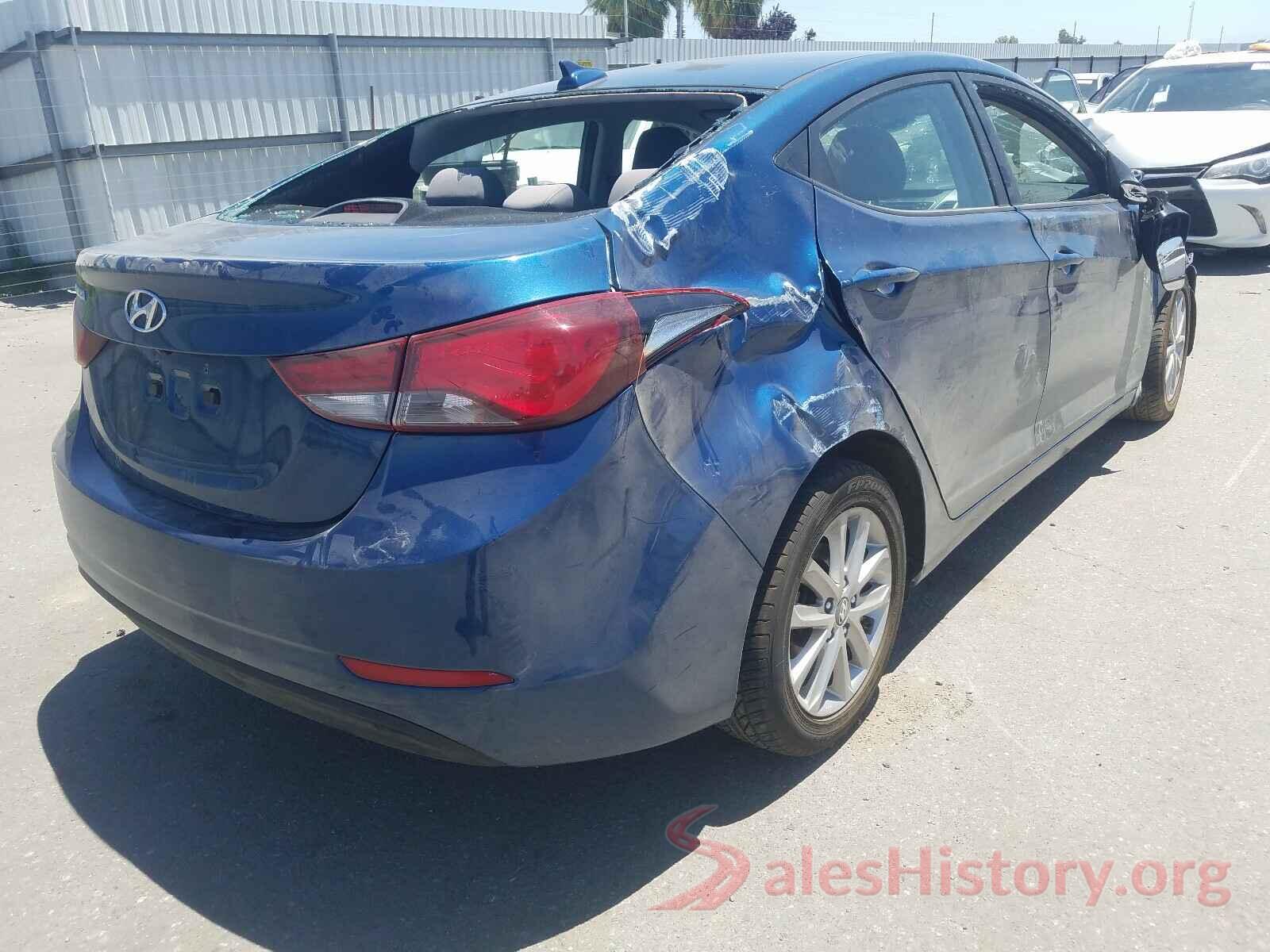 KMHDH4AE6GU620779 2016 HYUNDAI ELANTRA