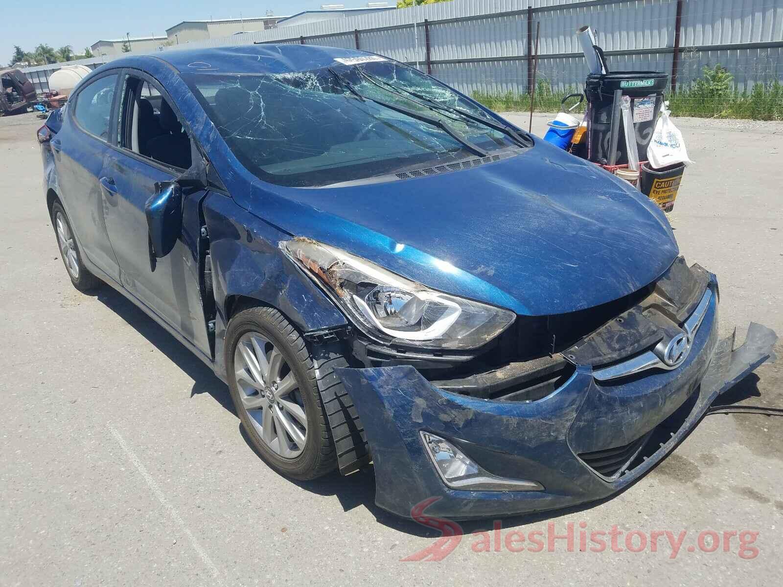 KMHDH4AE6GU620779 2016 HYUNDAI ELANTRA