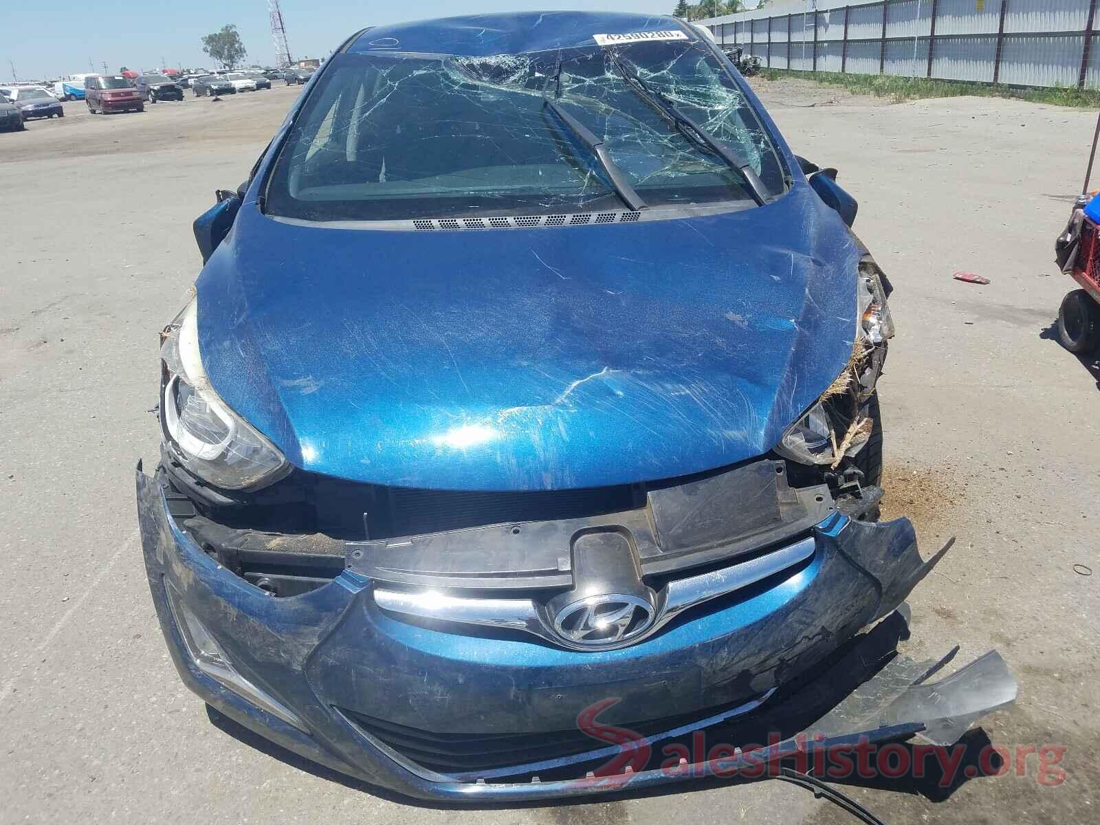 KMHDH4AE6GU620779 2016 HYUNDAI ELANTRA