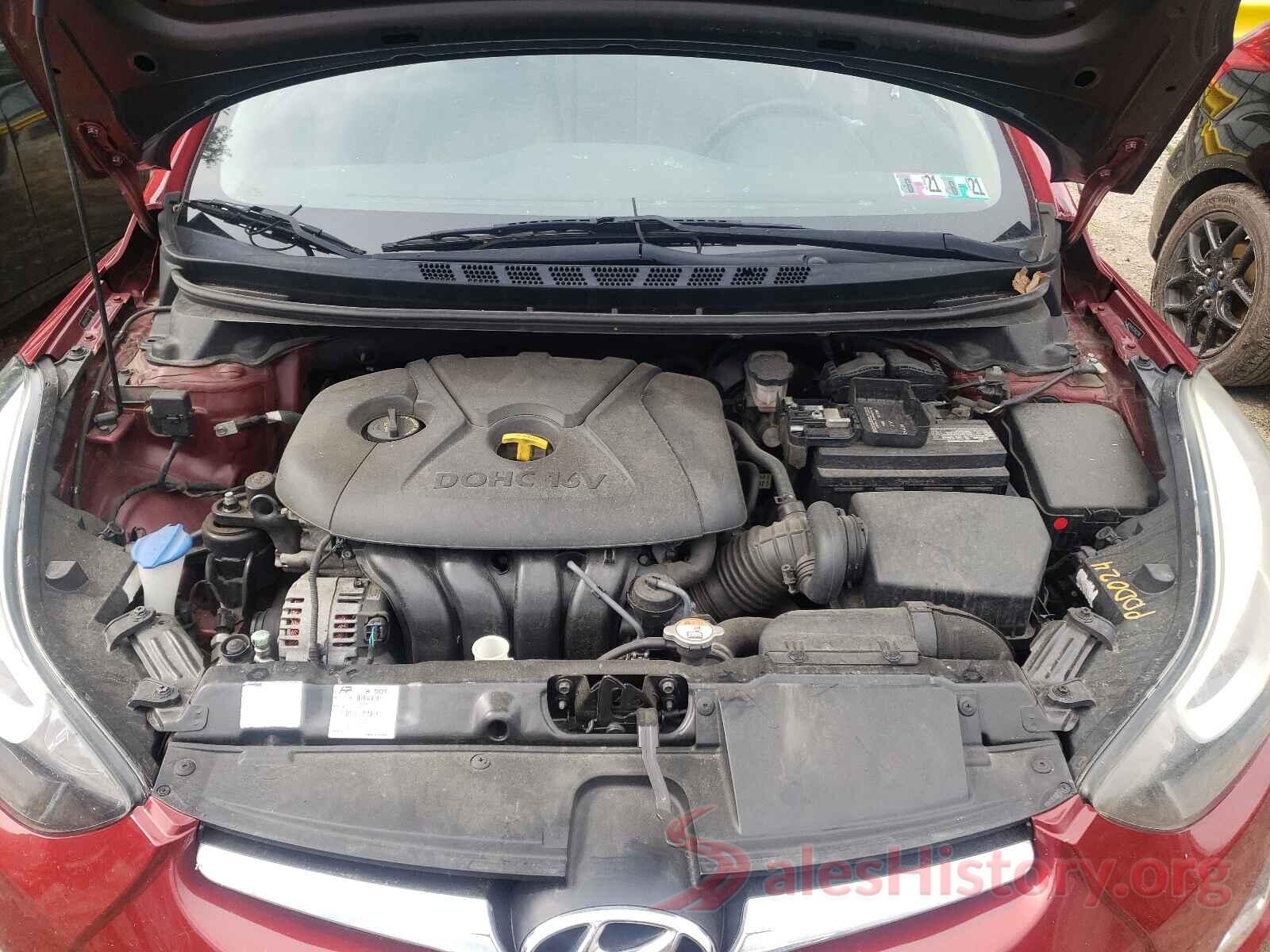 5NPDH4AE2GH655298 2016 HYUNDAI ELANTRA