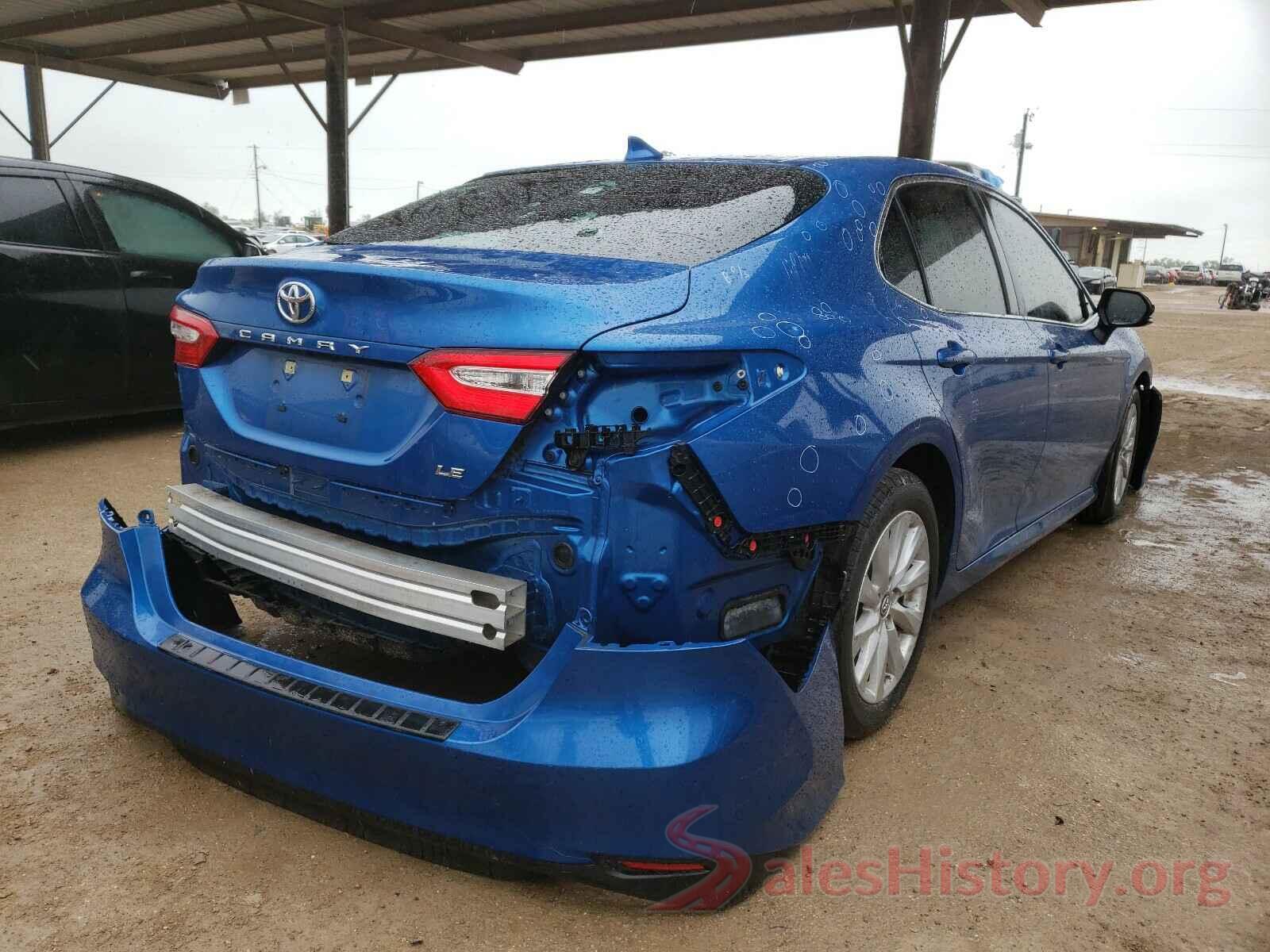 4T1B11HK6KU169707 2019 TOYOTA CAMRY