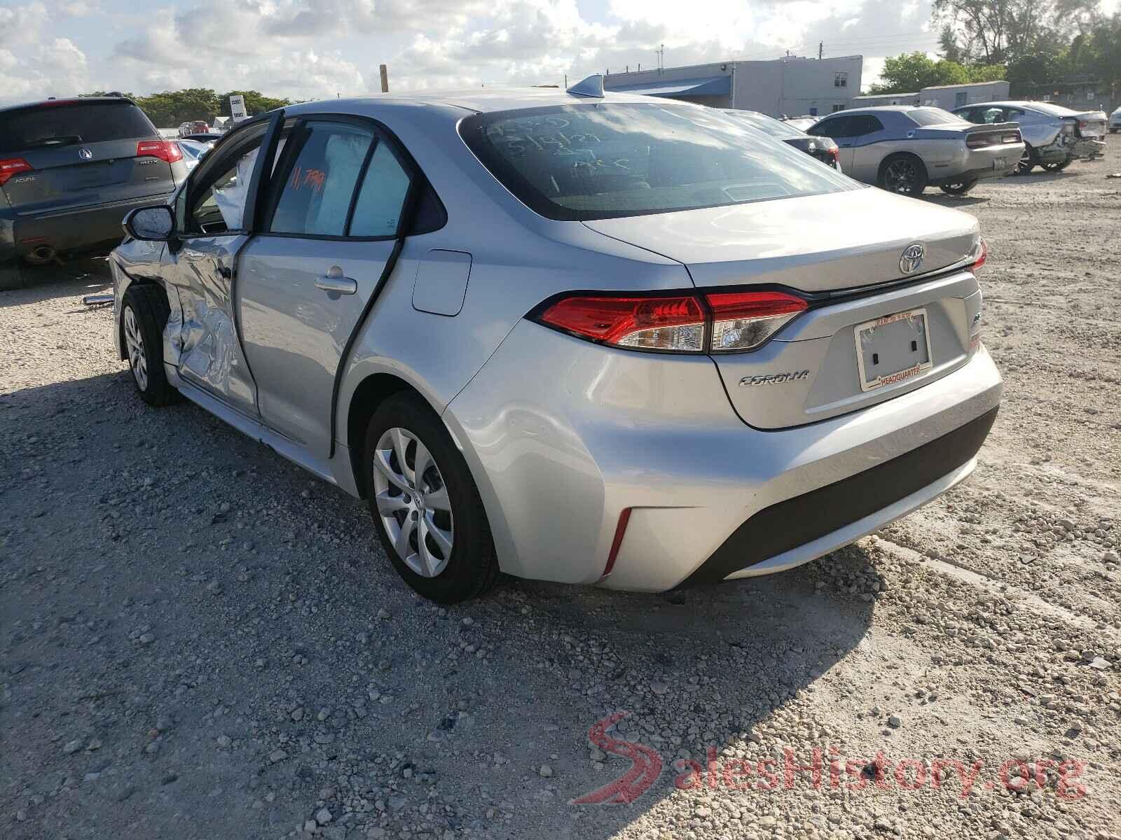 5YFEPRAE9LP057968 2020 TOYOTA COROLLA