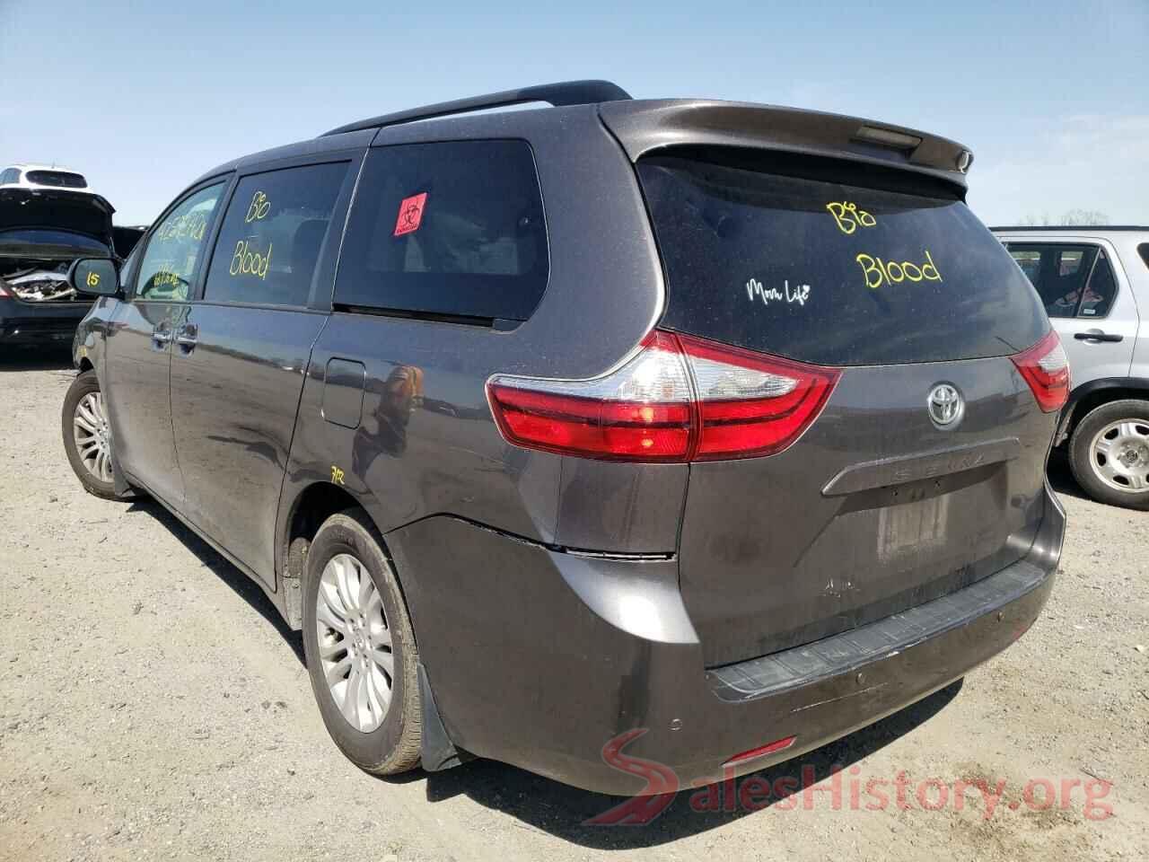 5TDYZ3DC6HS864171 2017 TOYOTA SIENNA