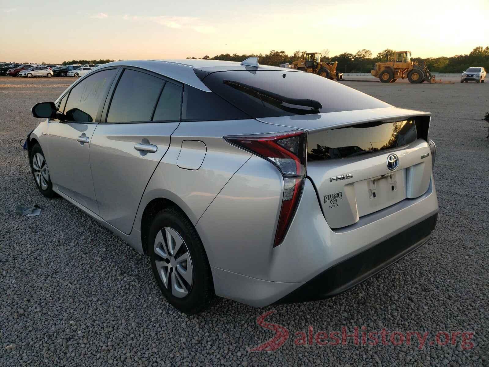 JTDKARFU1G3027818 2016 TOYOTA PRIUS