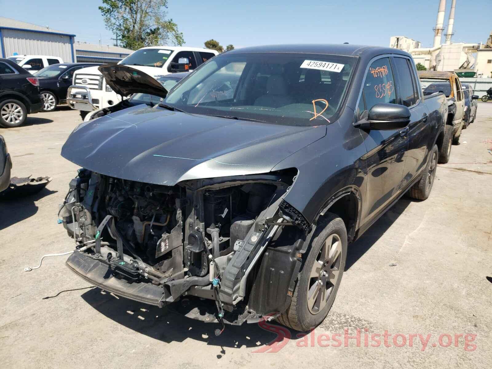 5FPYK3F59HB002982 2017 HONDA RIDGELINE