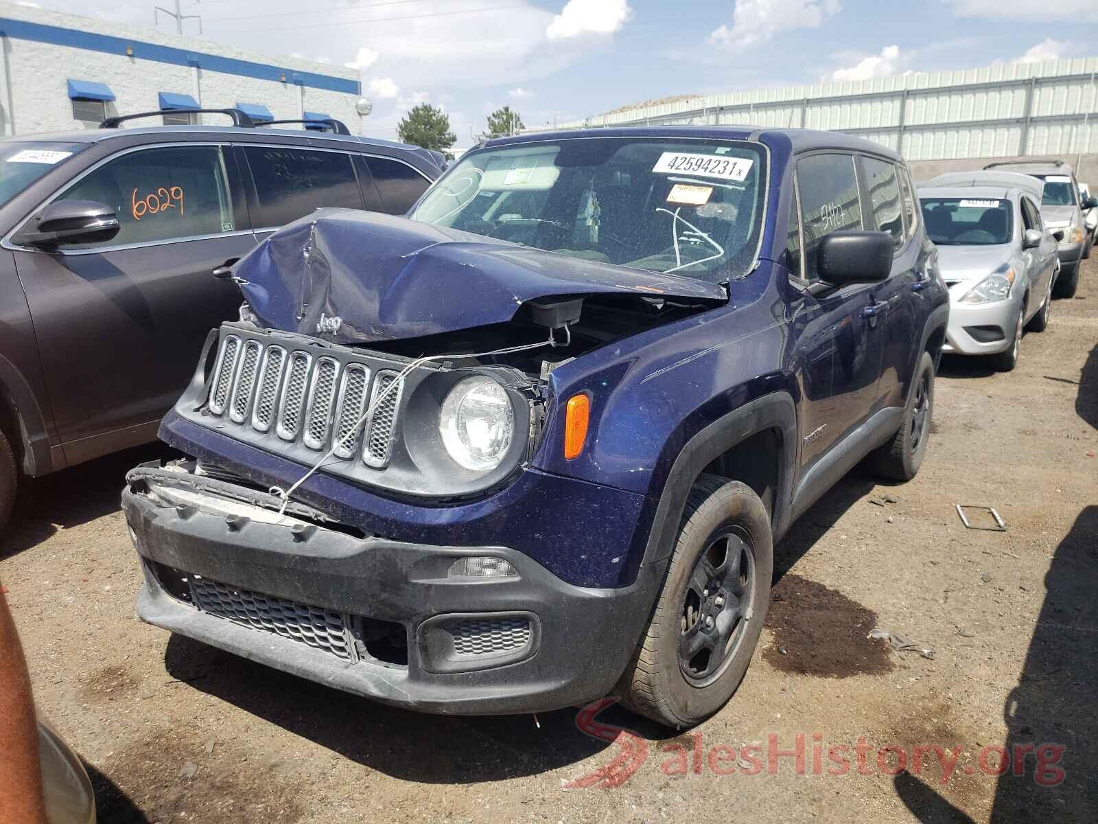 ZACCJBAT7GPD53631 2016 JEEP RENEGADE