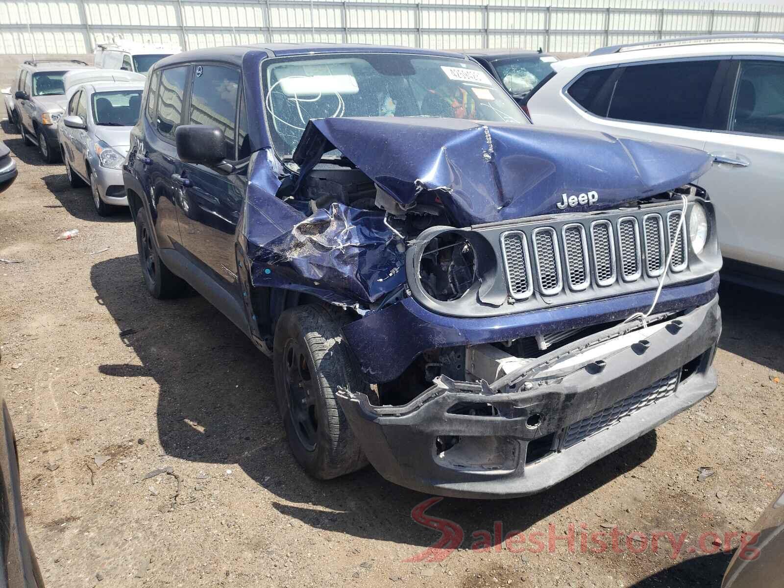 ZACCJBAT7GPD53631 2016 JEEP RENEGADE