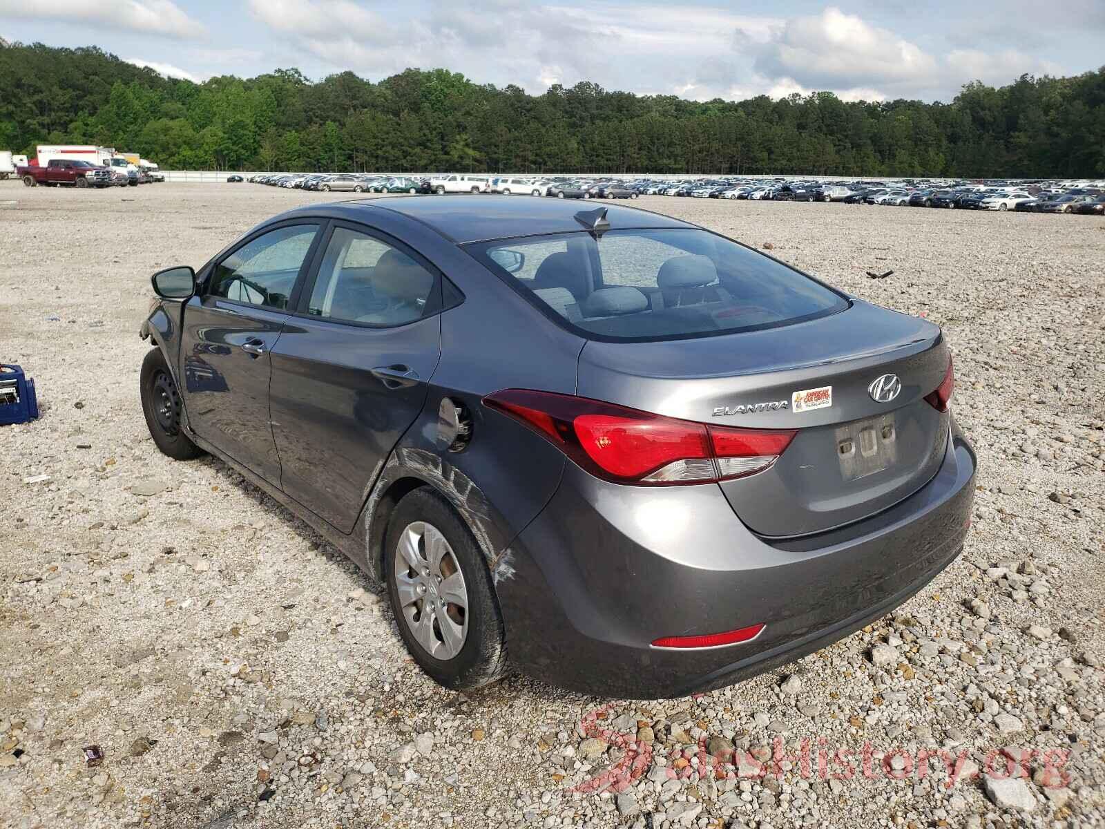 KMHDH4AE8GU643920 2016 HYUNDAI ELANTRA