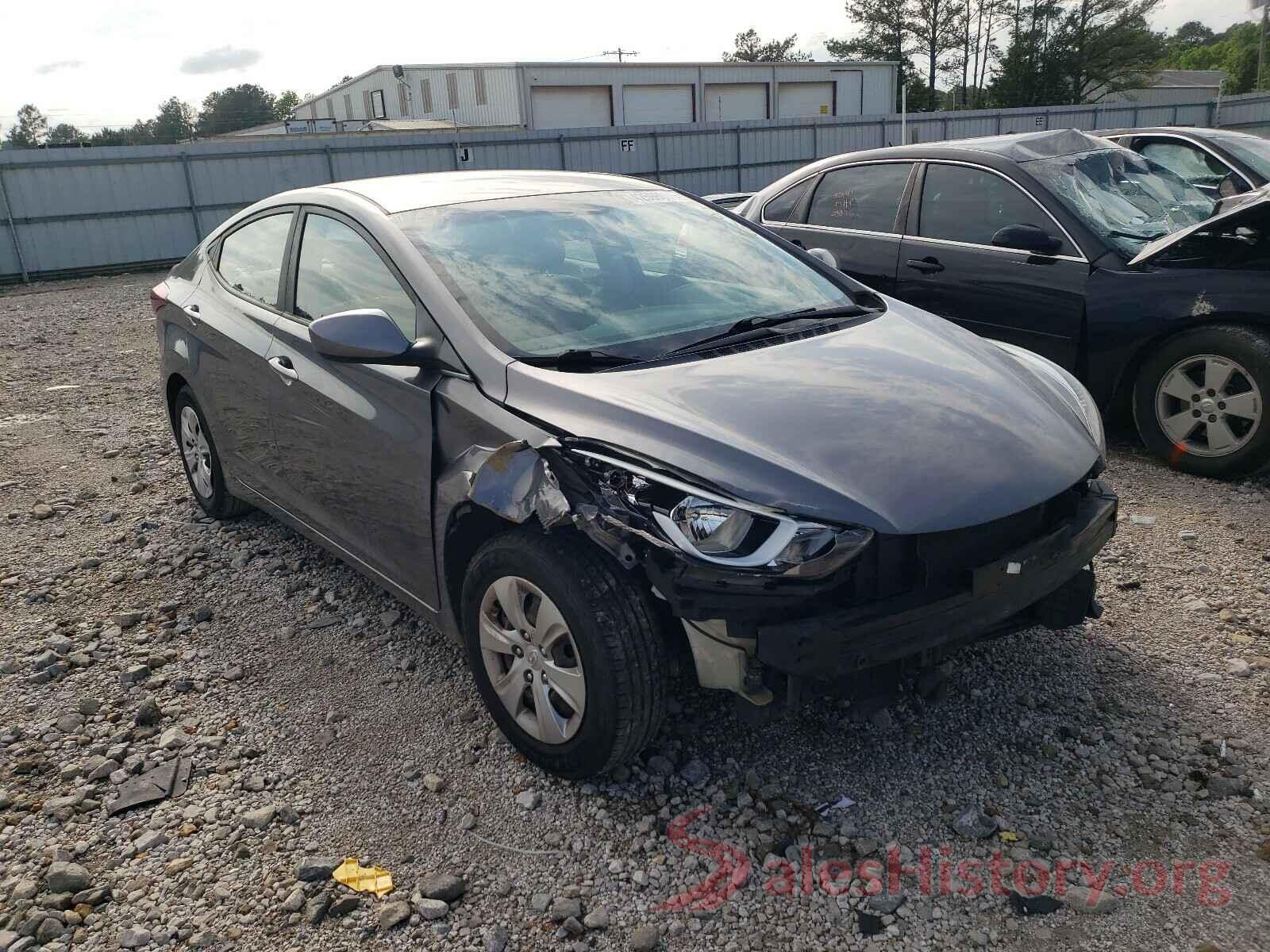 KMHDH4AE8GU643920 2016 HYUNDAI ELANTRA