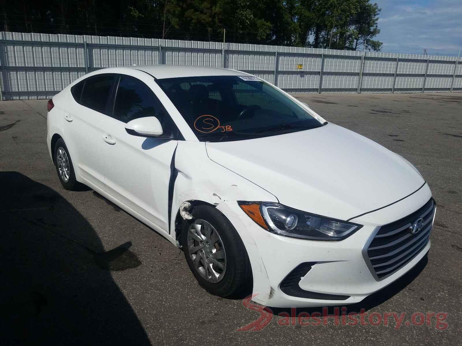 5NPD74LF0HH138396 2017 HYUNDAI ELANTRA