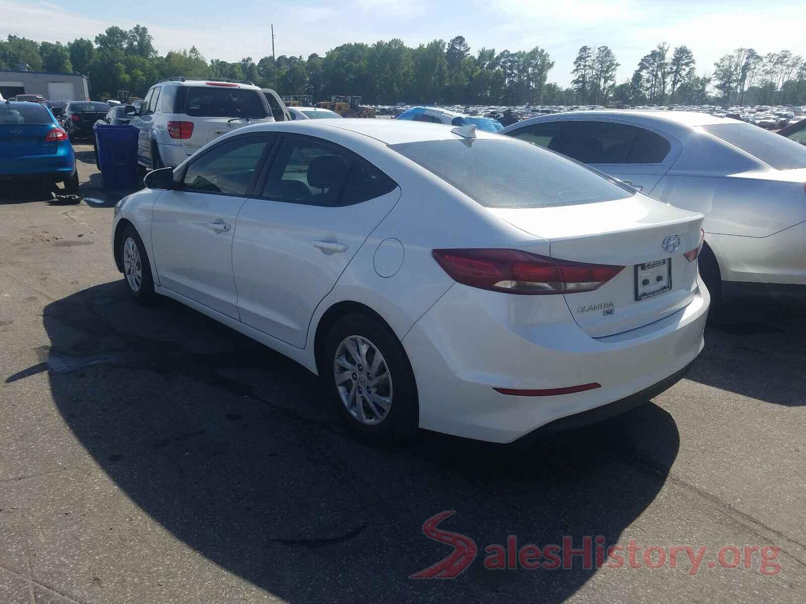 5NPD74LF0HH138396 2017 HYUNDAI ELANTRA