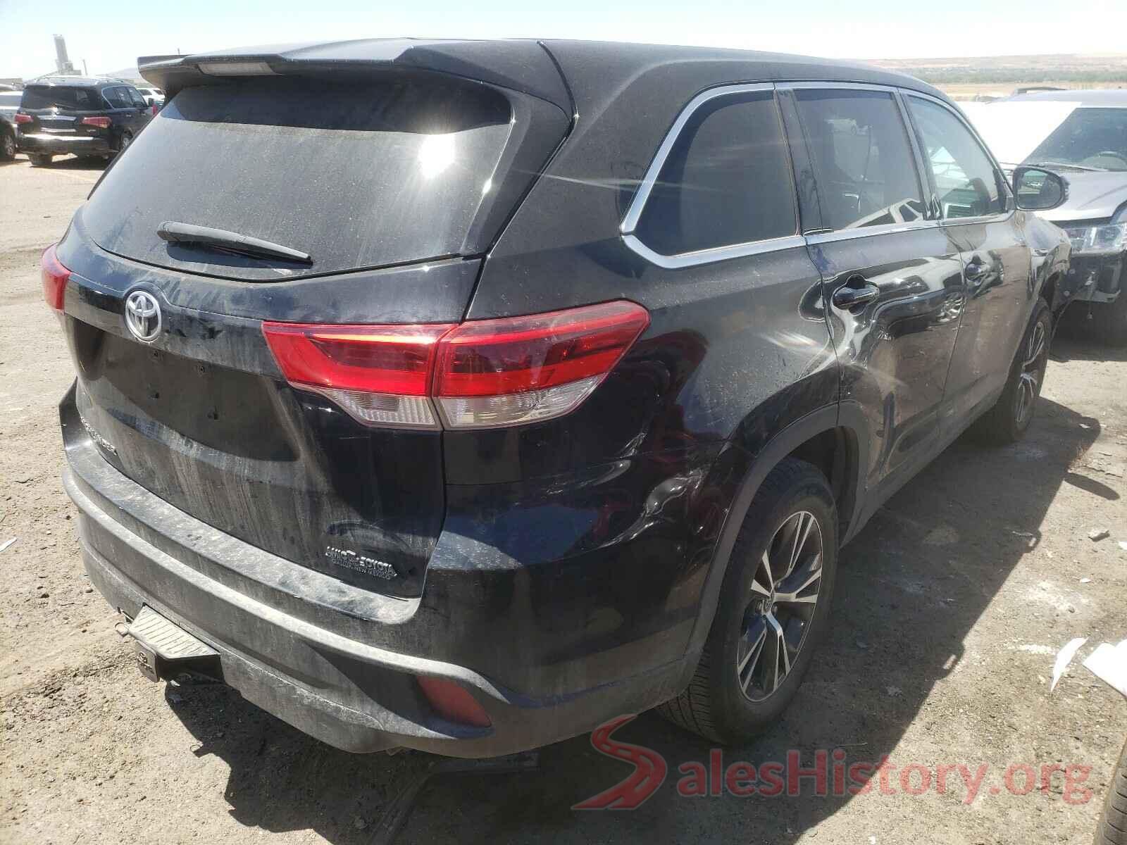 5TDZZRFH4KS317004 2019 TOYOTA HIGHLANDER