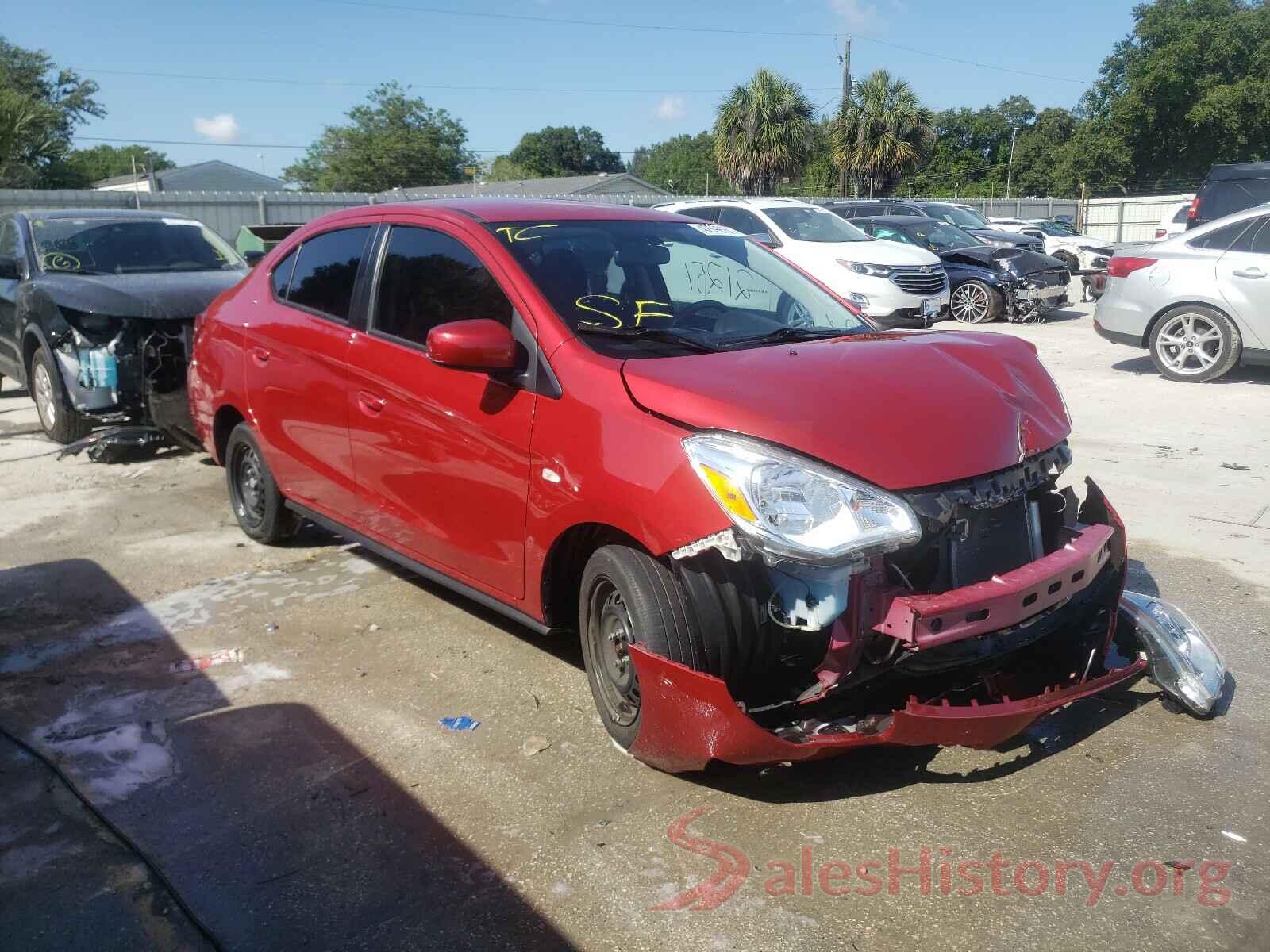 ML32F3FJ8KHF07294 2019 MITSUBISHI MIRAGE