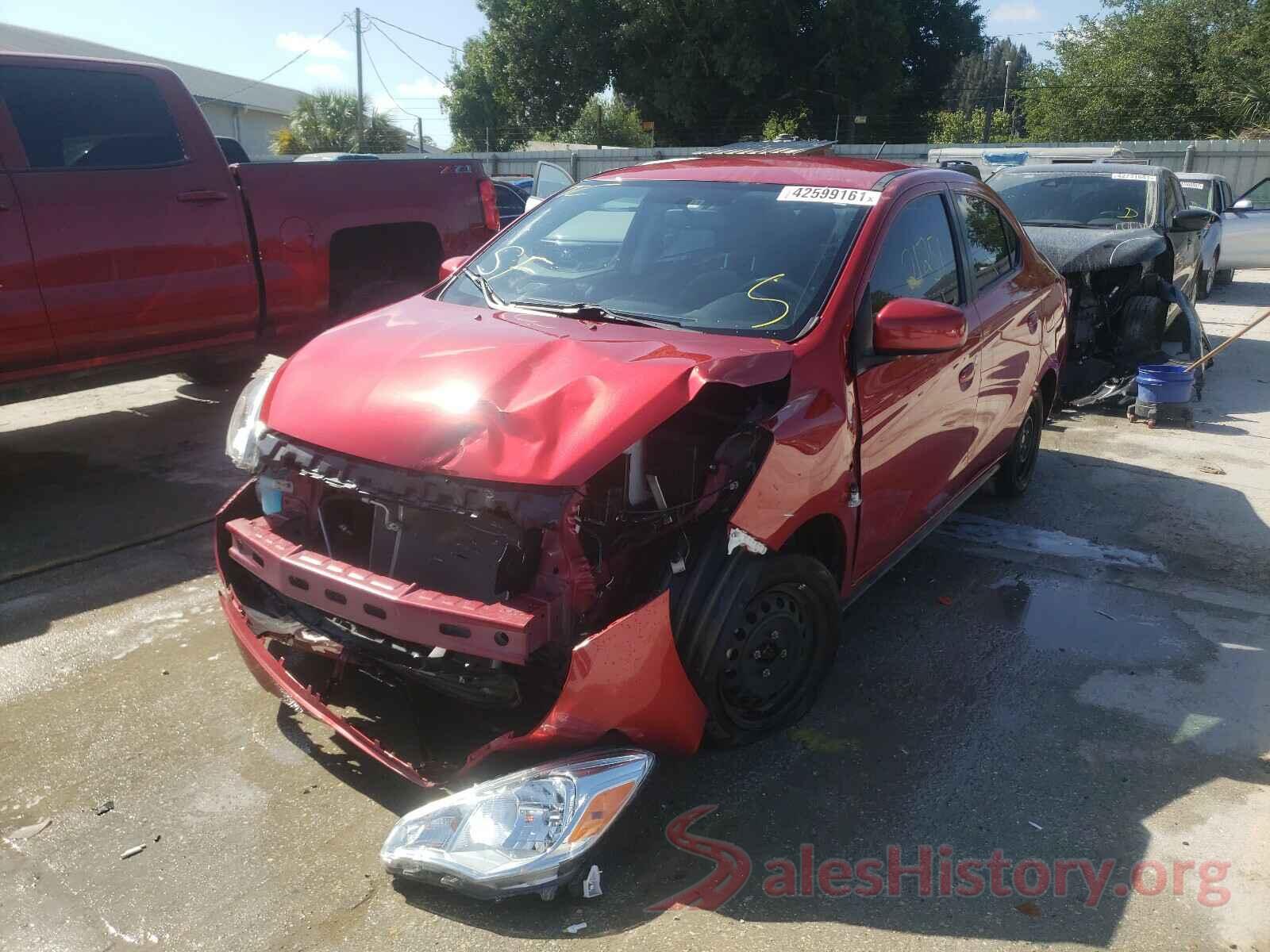 ML32F3FJ8KHF07294 2019 MITSUBISHI MIRAGE