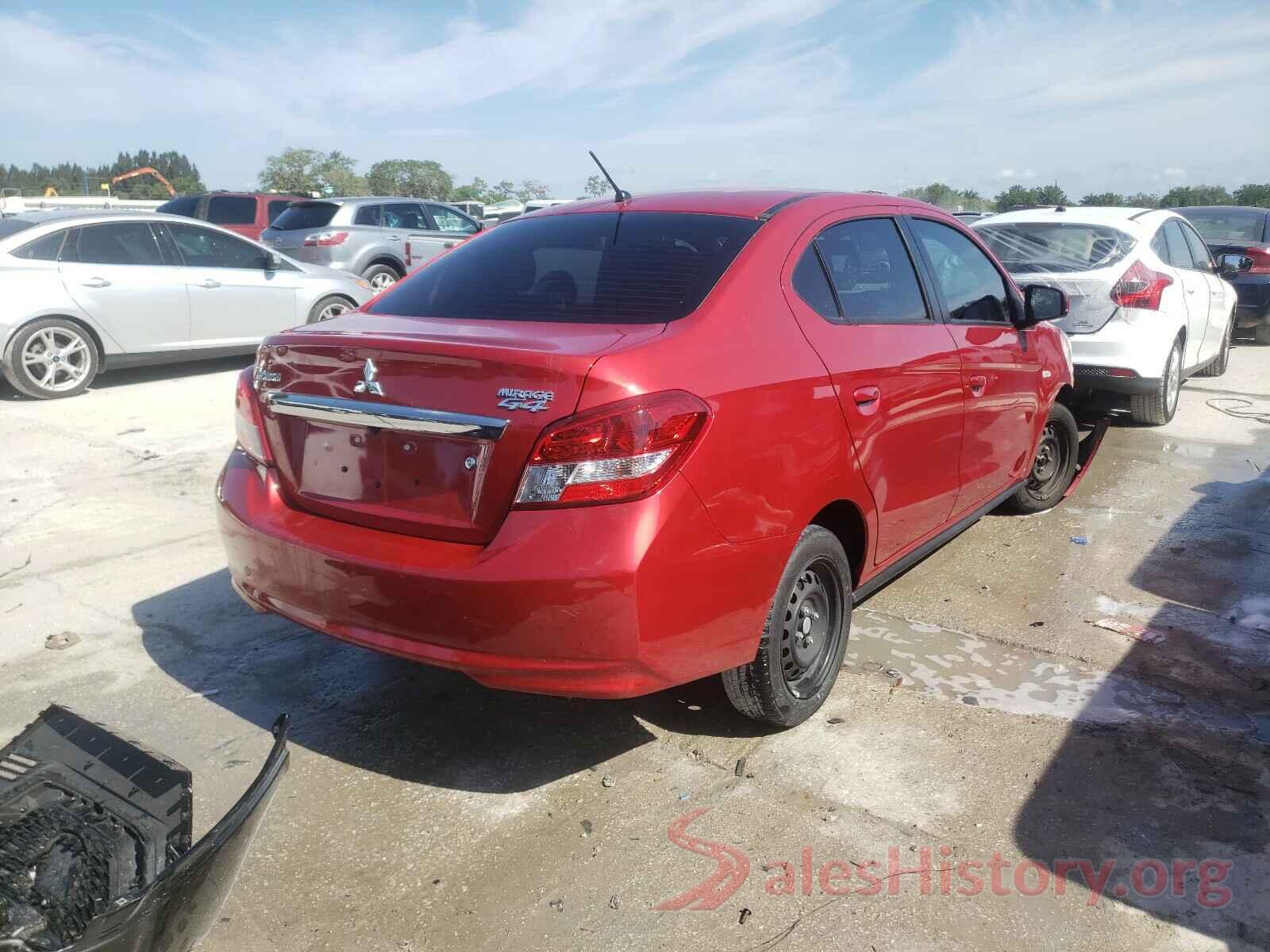 ML32F3FJ8KHF07294 2019 MITSUBISHI MIRAGE