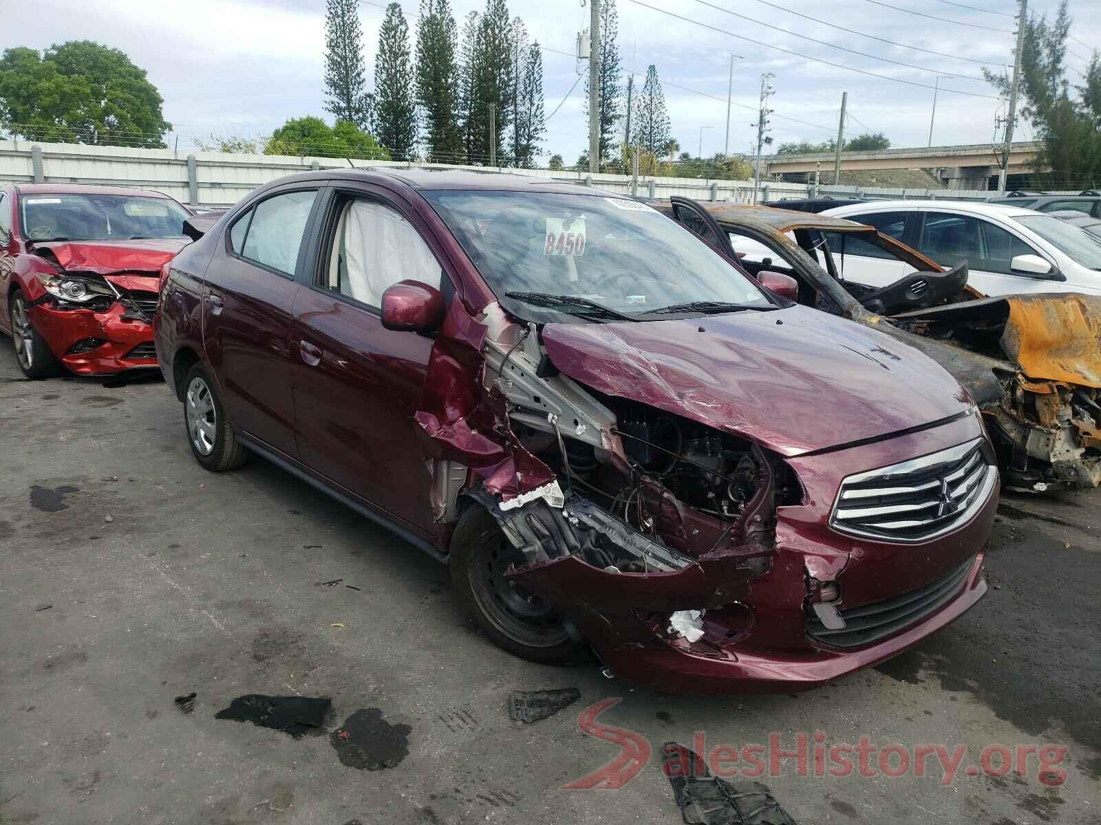 ML32F3FJ6KHF15037 2019 MITSUBISHI MIRAGE