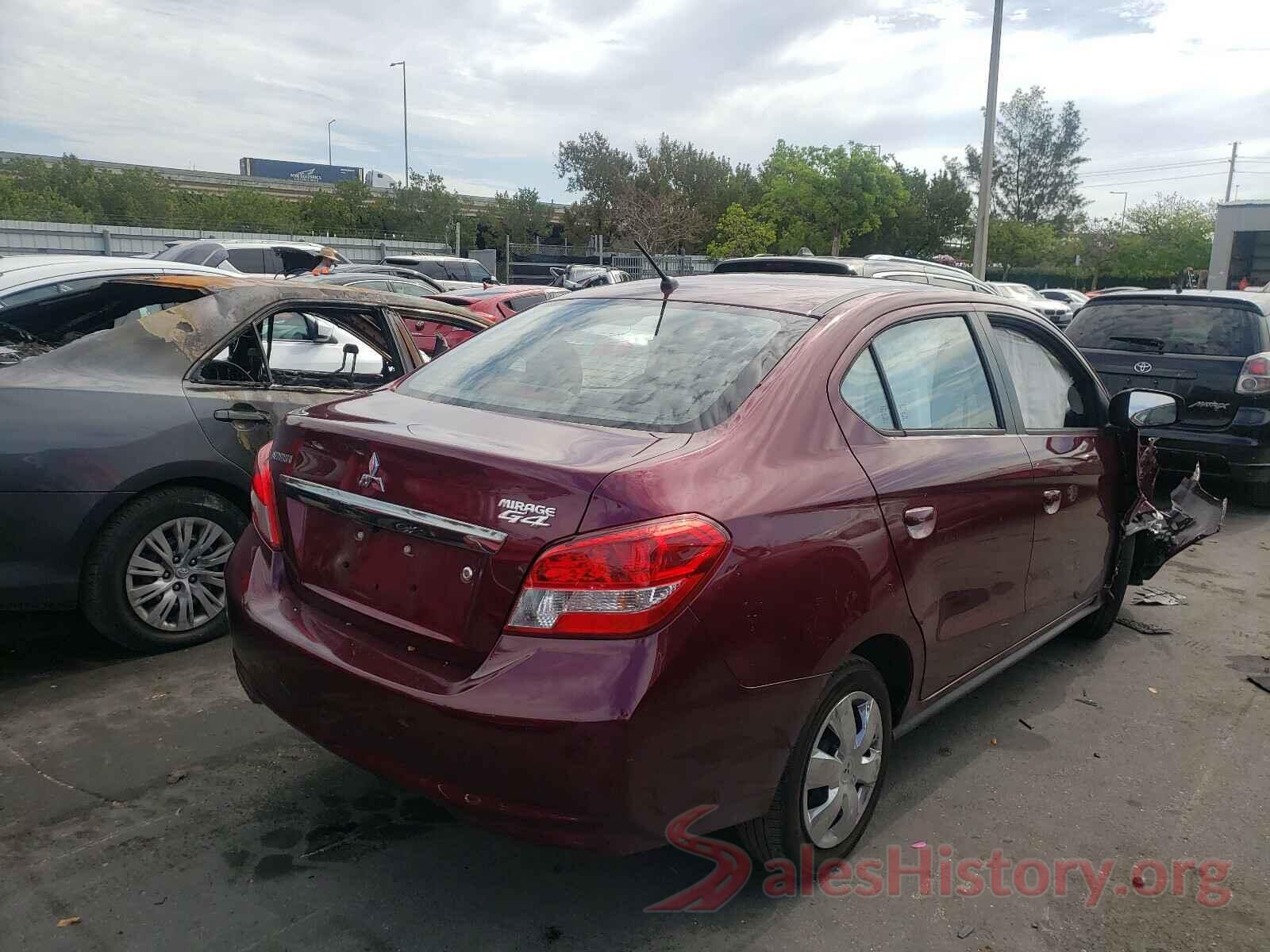 ML32F3FJ6KHF15037 2019 MITSUBISHI MIRAGE