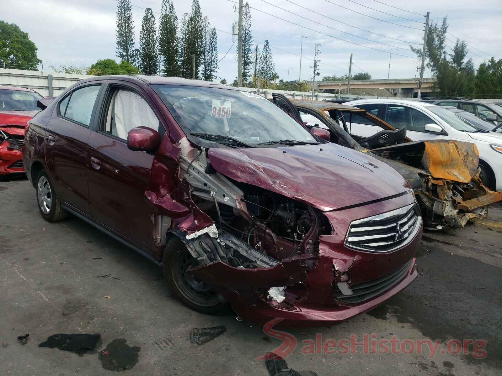 ML32F3FJ6KHF15037 2019 MITSUBISHI MIRAGE