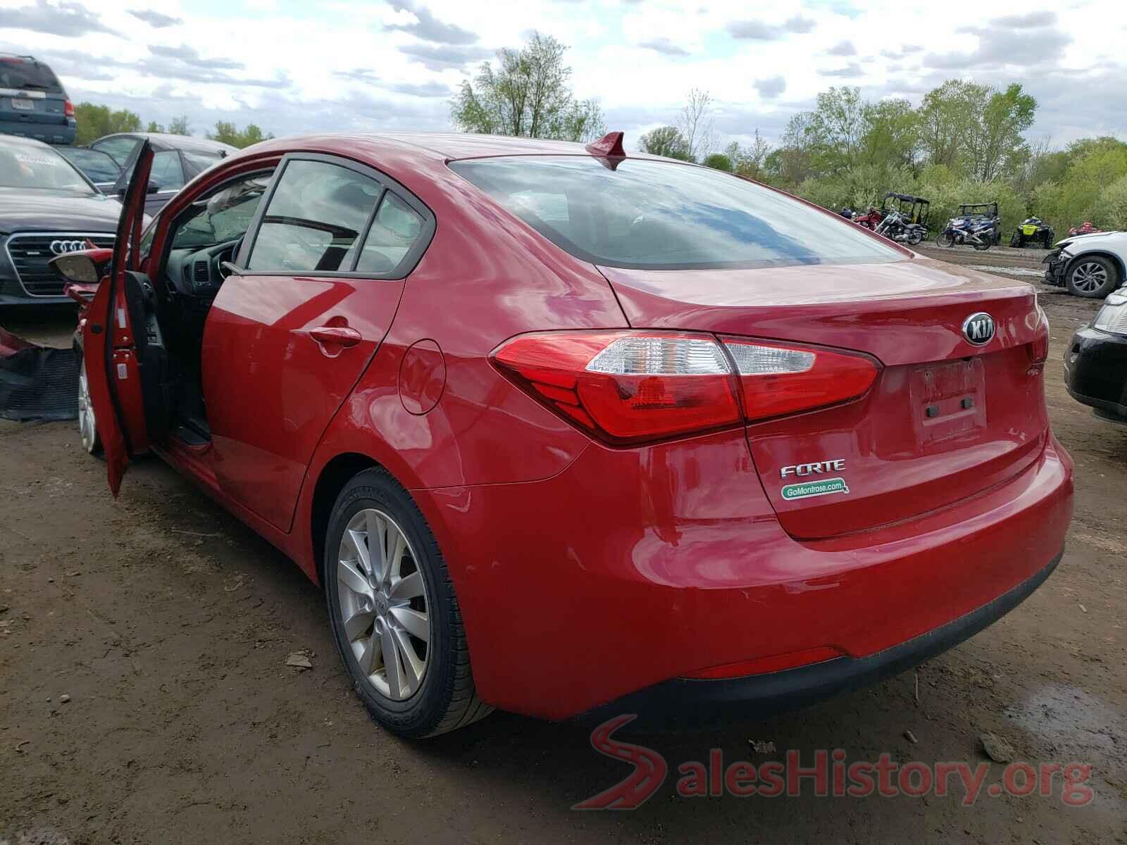 KNAFX4A66G5469734 2016 KIA FORTE