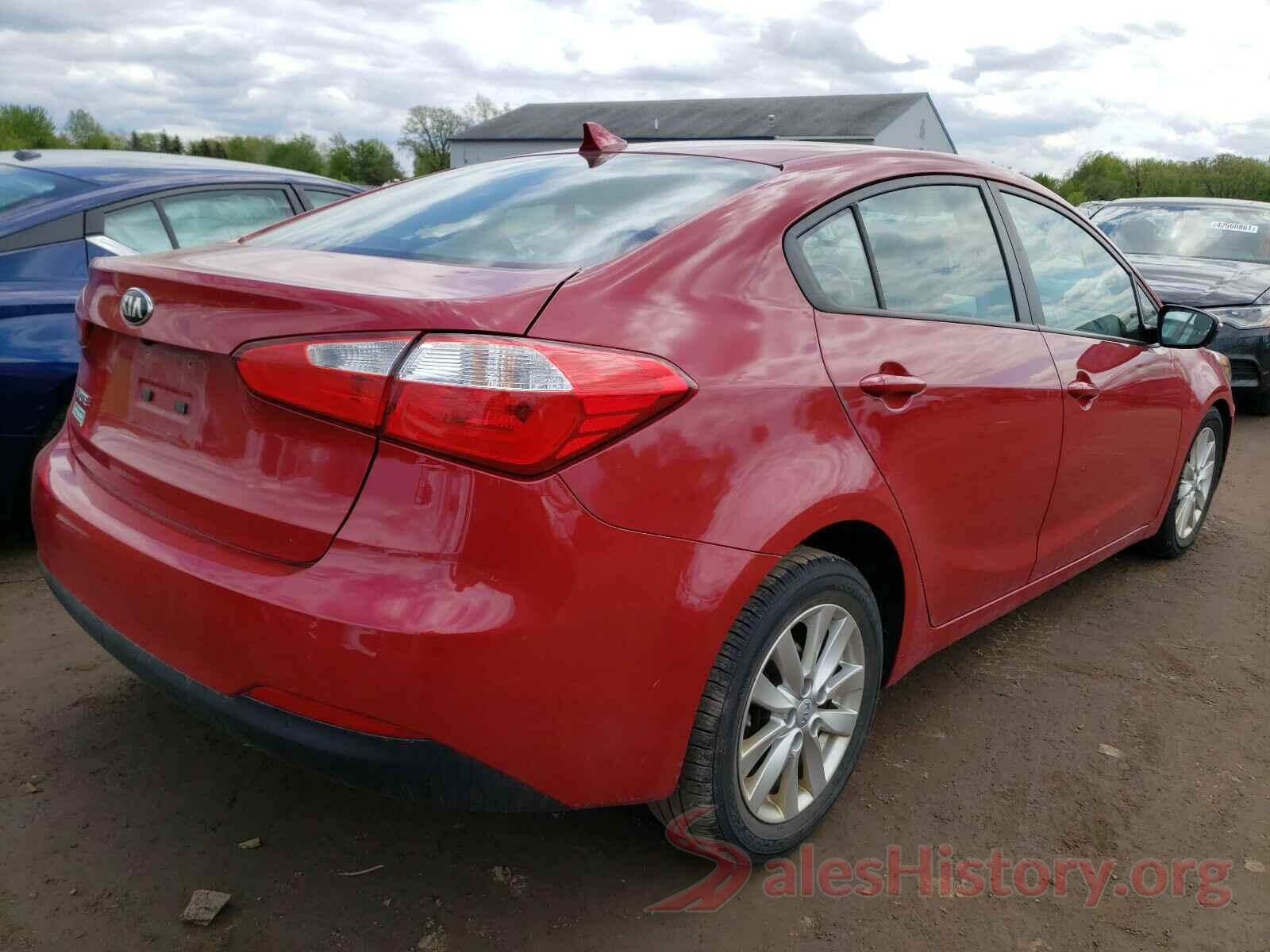 KNAFX4A66G5469734 2016 KIA FORTE