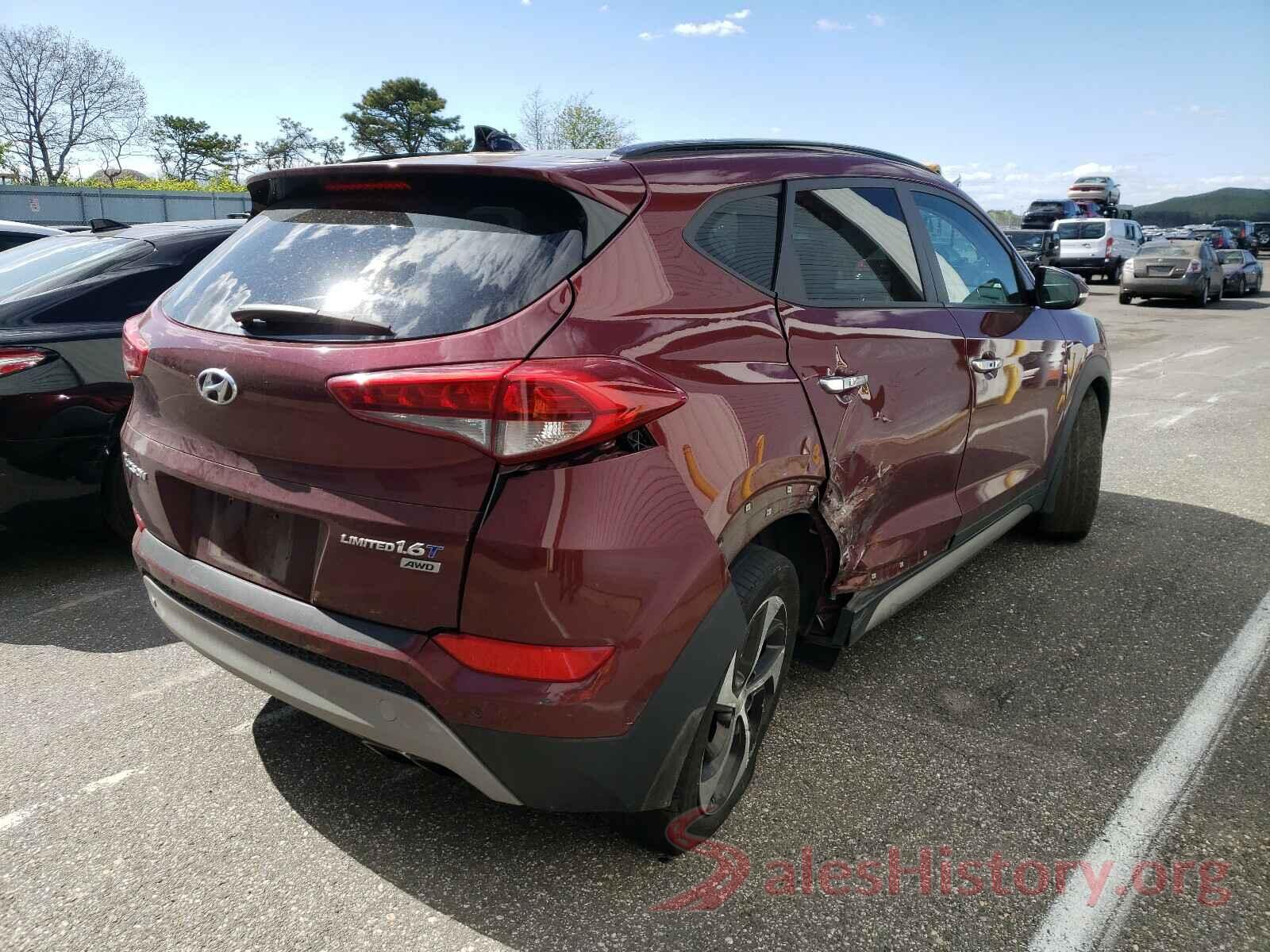 KM8J3CA2XHU307995 2017 HYUNDAI TUCSON