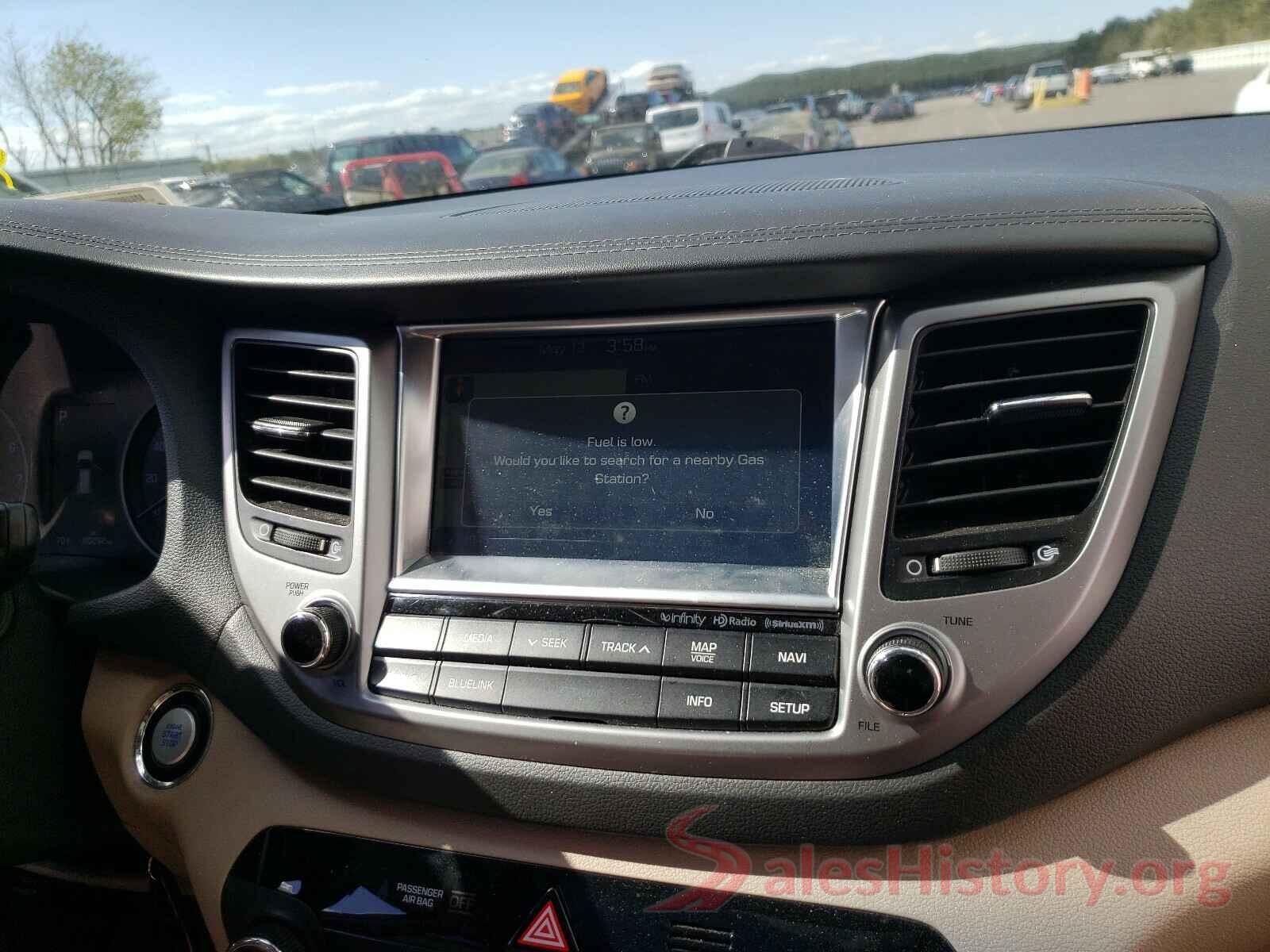 KM8J3CA2XHU307995 2017 HYUNDAI TUCSON