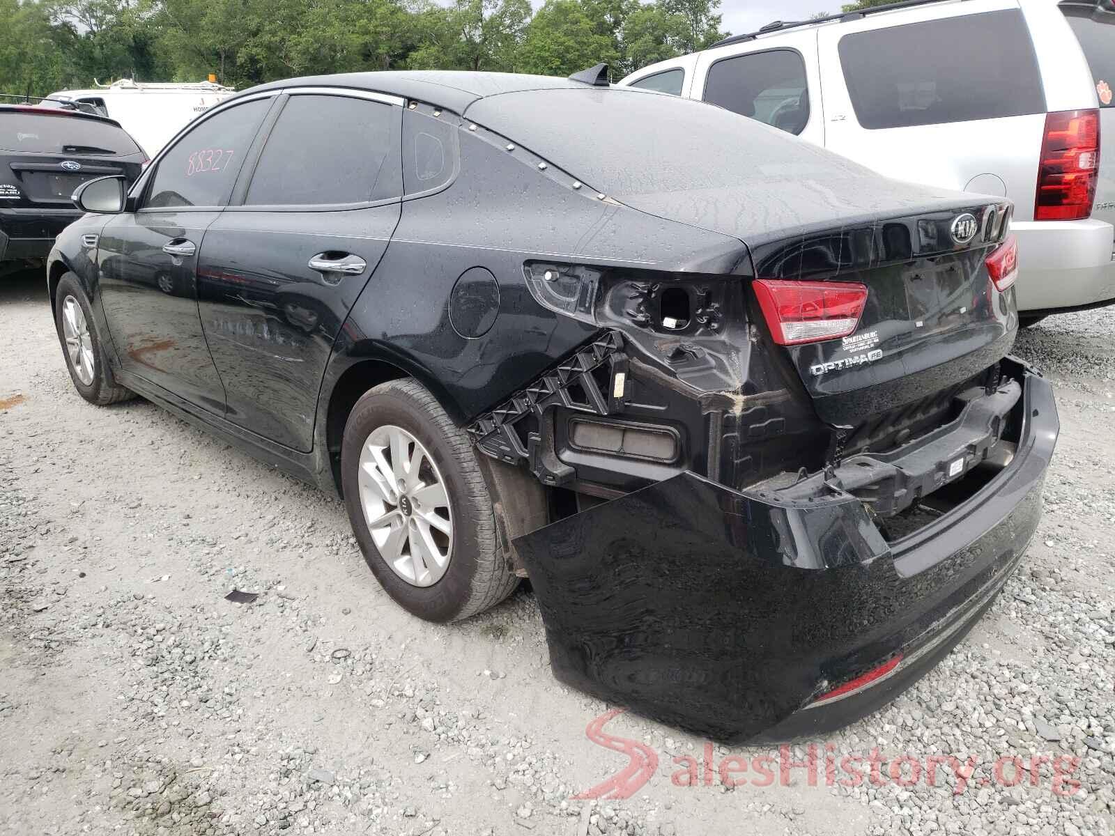 5XXGT4L38GG096729 2016 KIA OPTIMA