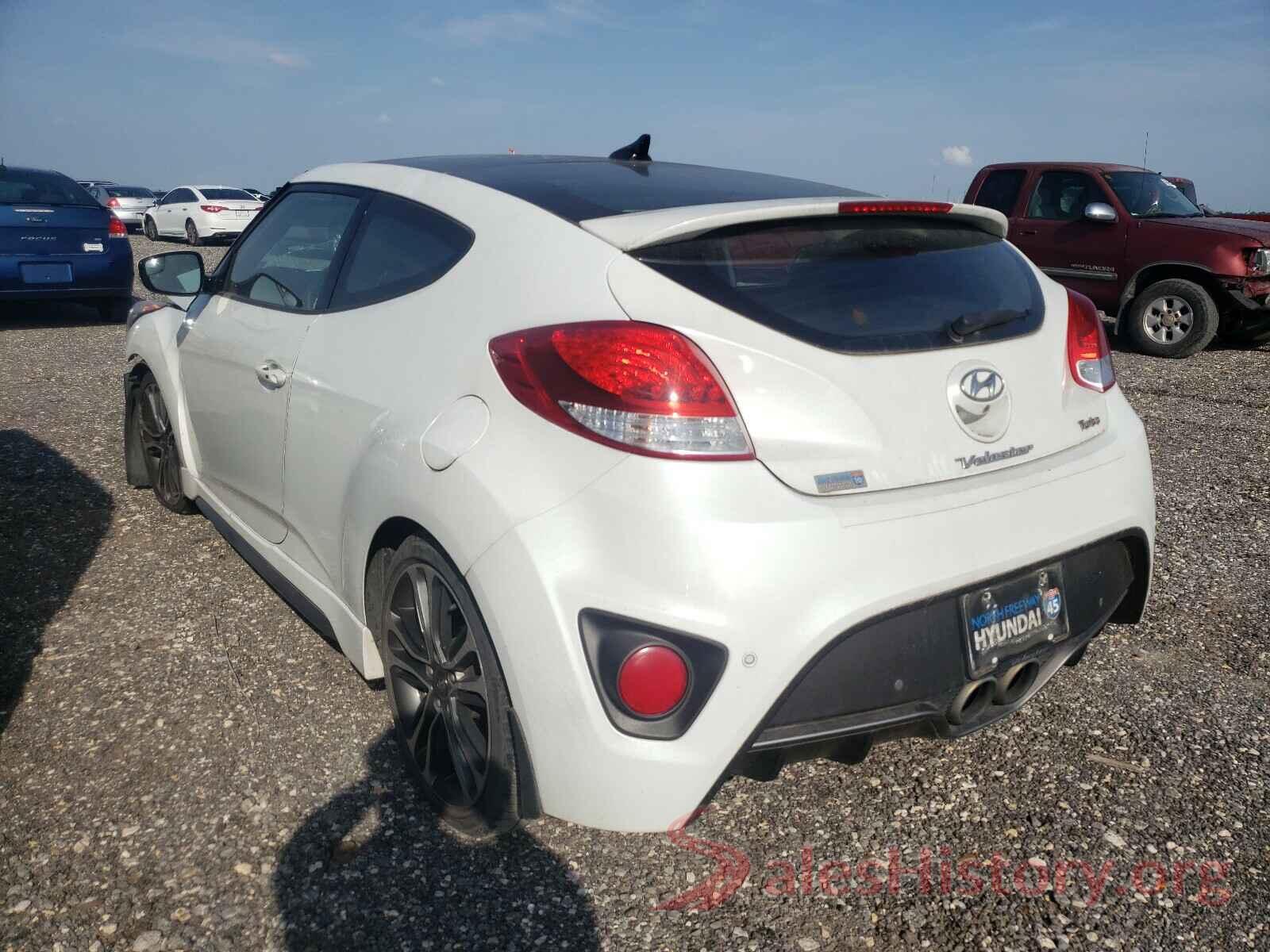 KMHTC6AE0GU267820 2016 HYUNDAI VELOSTER