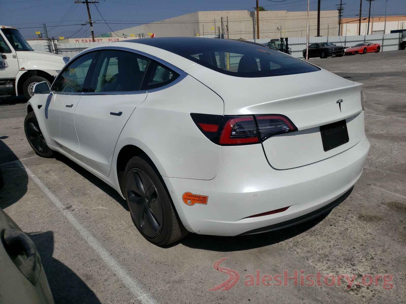 5YJ3E1EAXKF485208 2019 TESLA MODEL 3