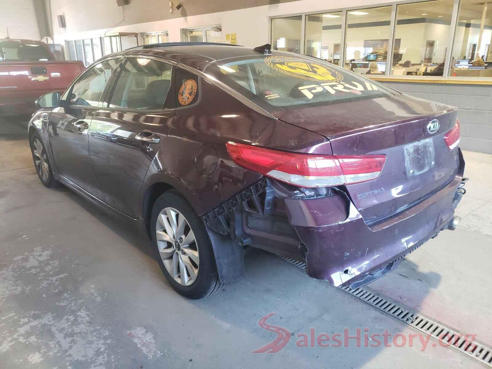 5XXGU4L33GG005847 2016 KIA OPTIMA