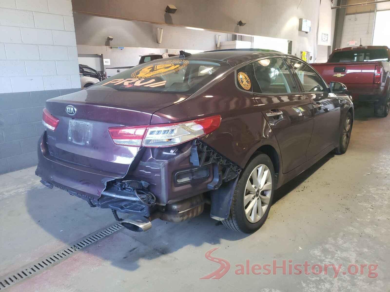 5XXGU4L33GG005847 2016 KIA OPTIMA