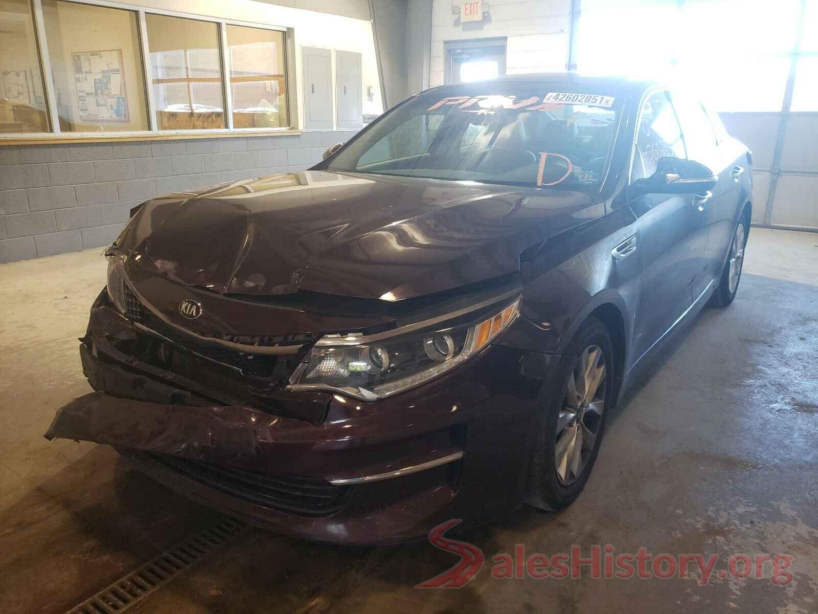 5XXGU4L33GG005847 2016 KIA OPTIMA