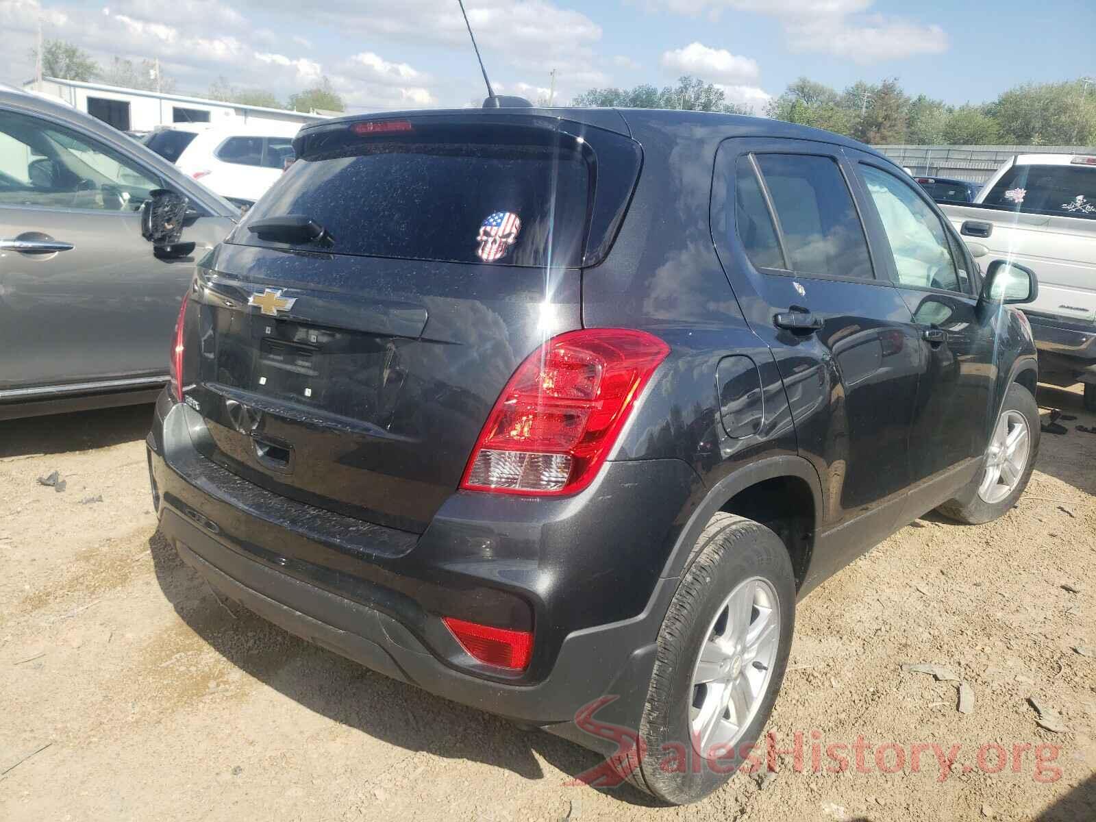 3GNCJKSB1LL256411 2020 CHEVROLET TRAX