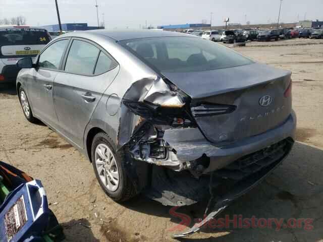 5NPD74LF1KH466398 2019 HYUNDAI ELANTRA