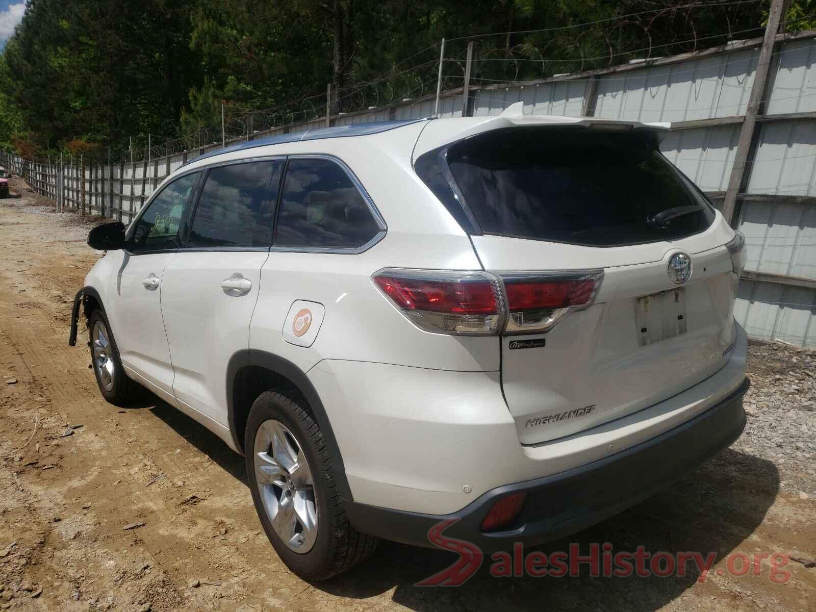 5TDYKRFH0GS186094 2016 TOYOTA HIGHLANDER