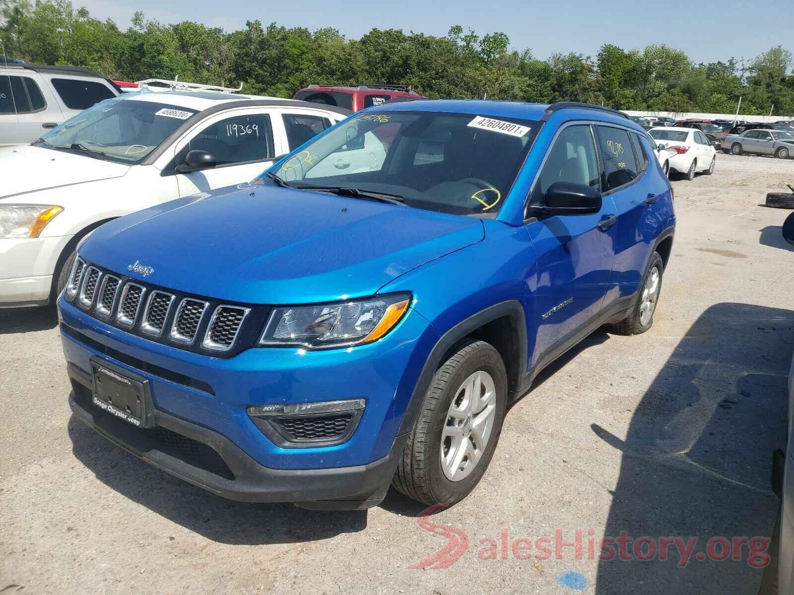 3C4NJCAB9KT615186 2019 JEEP COMPASS