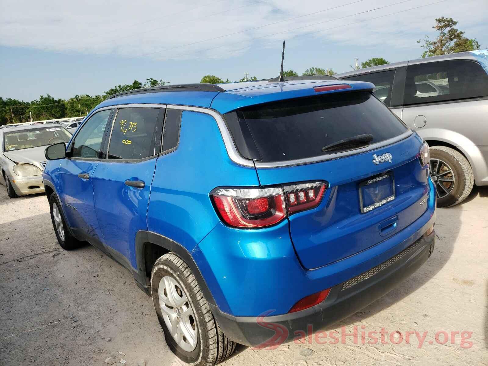 3C4NJCAB9KT615186 2019 JEEP COMPASS