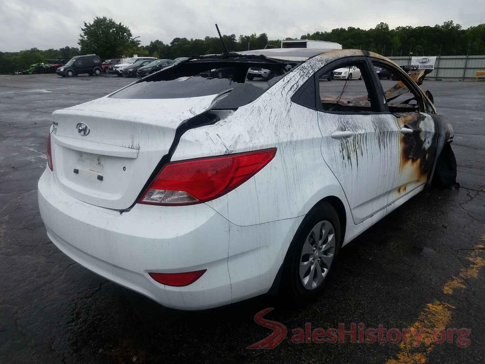 KMHCT4AEXGU019076 2016 HYUNDAI ACCENT